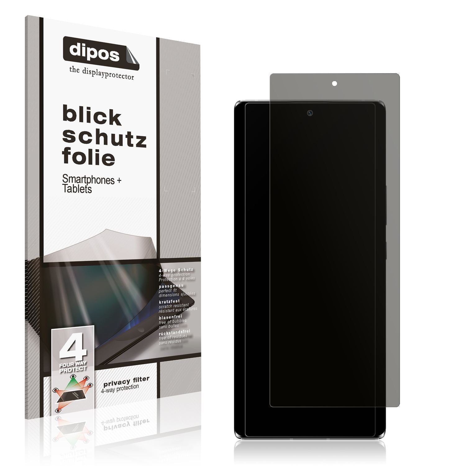 Blickschutzfolie für ZTE Axon 30 Ultra 5G matt Sch (1)