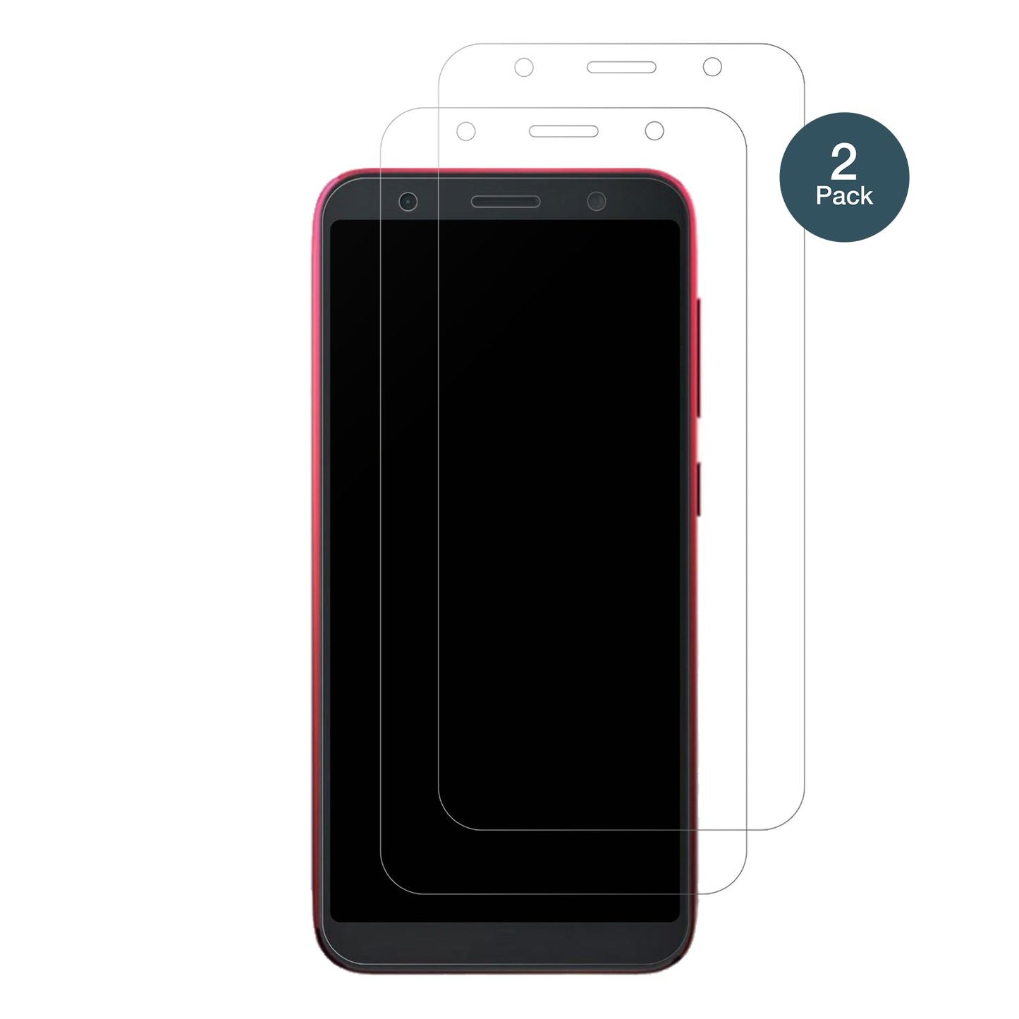 2x 9H Schutzfolie matt für Asus ZenFone Live (L2)  (2)