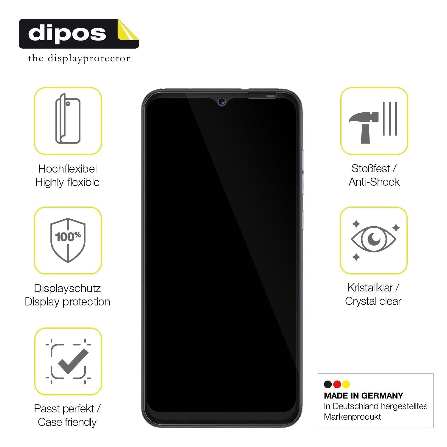 2x 3D Full Cover Schutzfolie für Tecno POP 5P (7)