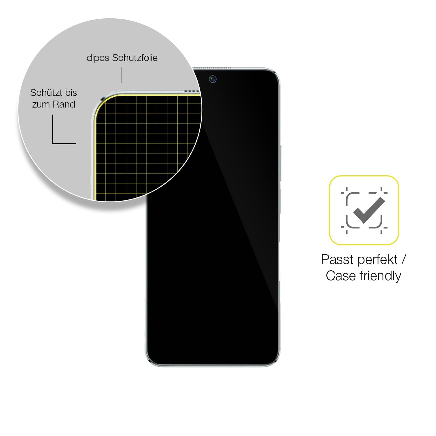 3x 3D Full Cover Schutzfolie für Honor Play6T Pro (6)