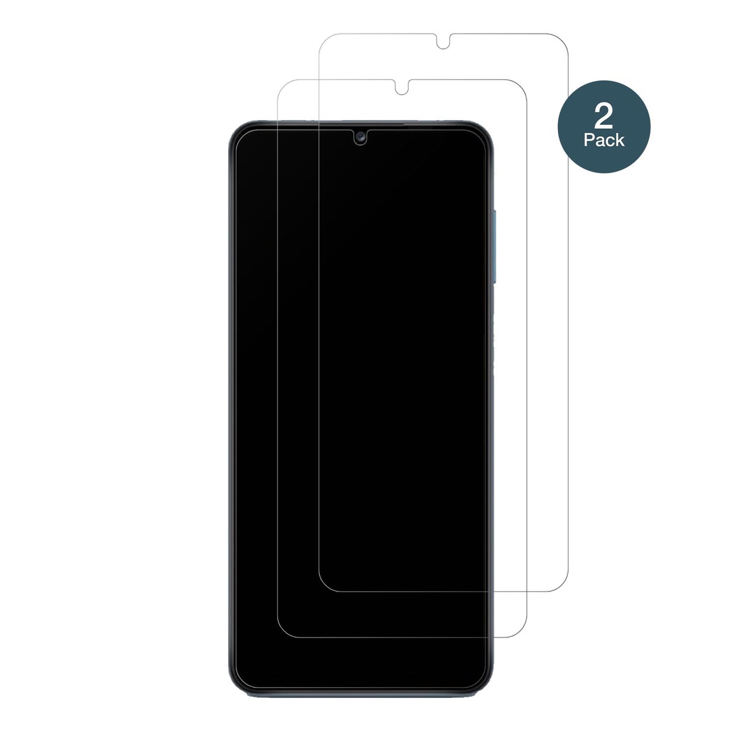 2x 9H Schutzfolie matt für Samsung Galaxy A13 4G P (2)