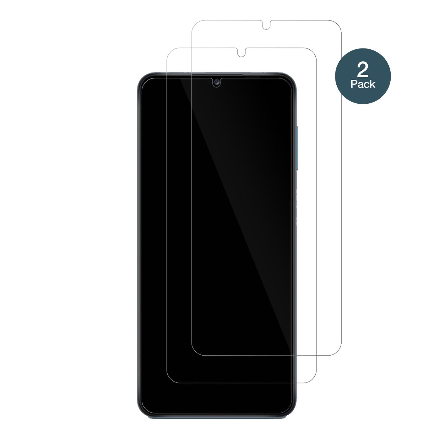 2x 9H Schutzfolie für Samsung Galaxy A13 4G Panzer (2)