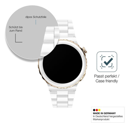 1x 9H Schutzfolie matt für Huawei Watch GT3 Pro Ce (6)