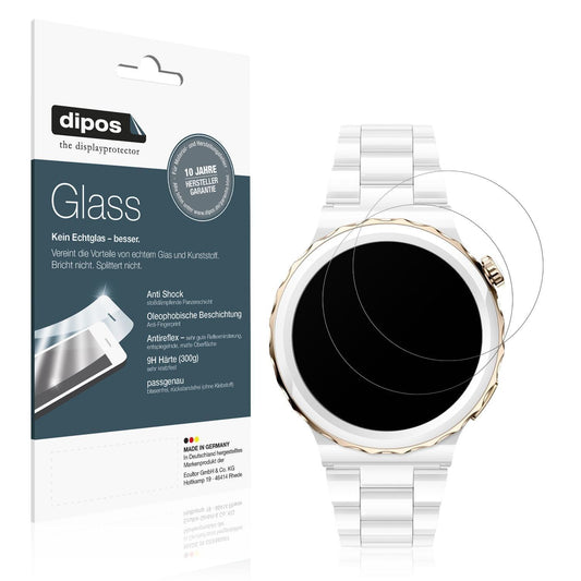 2x 9H Schutzfolie matt für Huawei Watch GT3 Pro Ce (1)