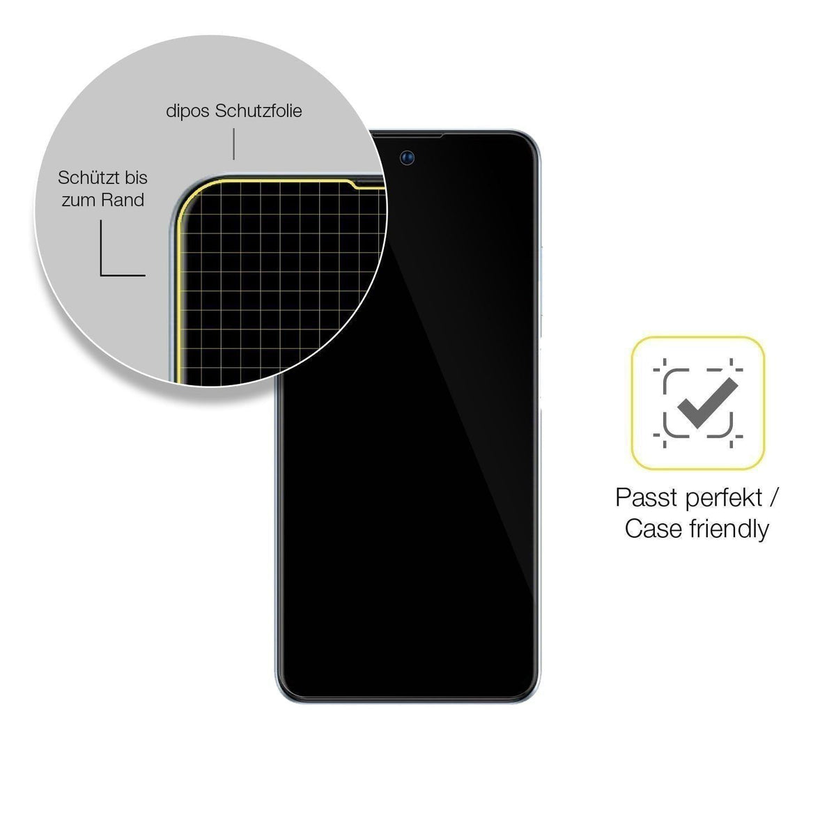 3x 3D Full Cover Schutzfolie für ZTE Blade V40 (6)