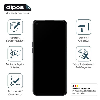 2x 9H Schutzfolie matt für Oppo F21 Pro 5G Panzerf (7)