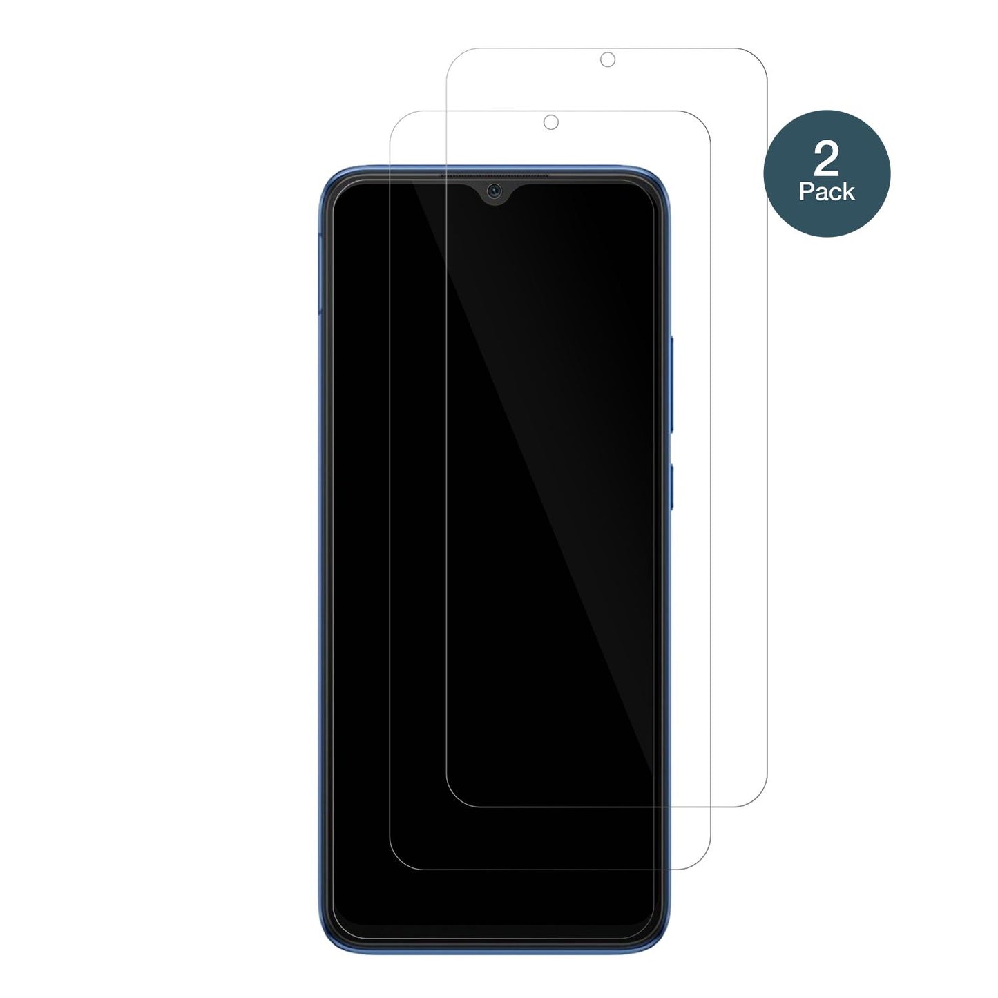2x 9H Schutzfolie für Xiaomi Redmi 10C Panzerfolie (2)