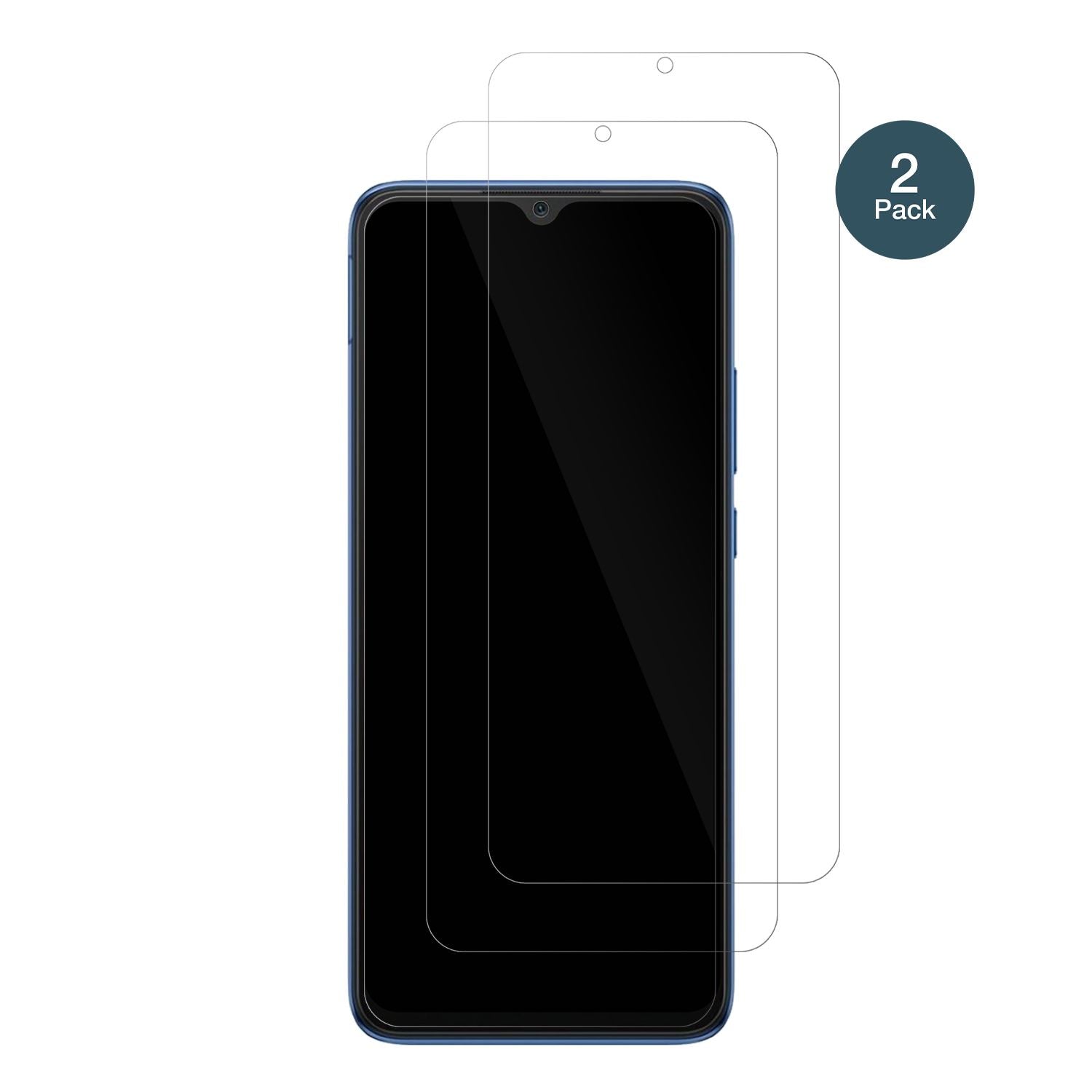 2x 9H Schutzfolie für Xiaomi Redmi 10C Panzerfolie (2)