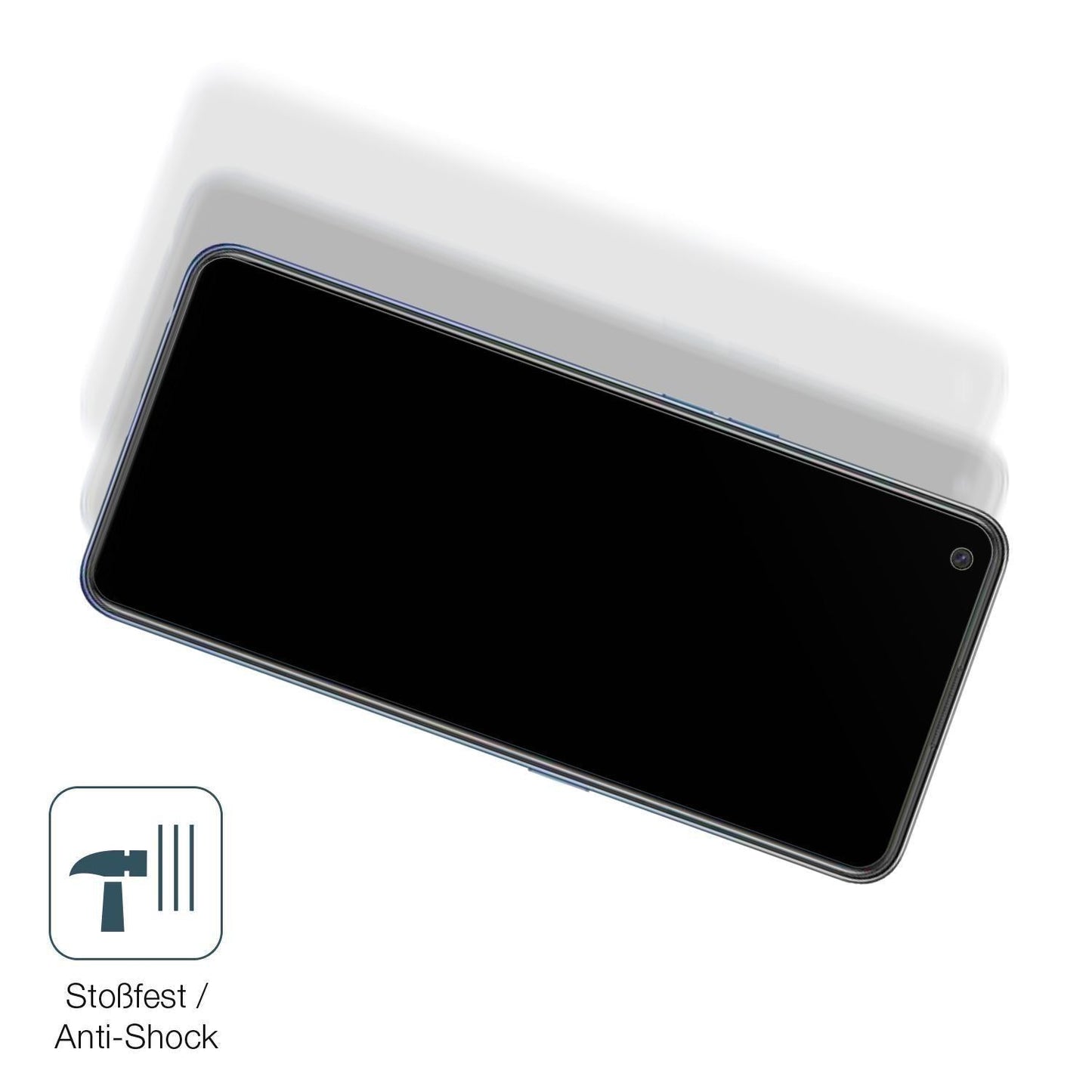 1x 9H Schutzfolie matt für Oppo F19 Panzerfolie (4)
