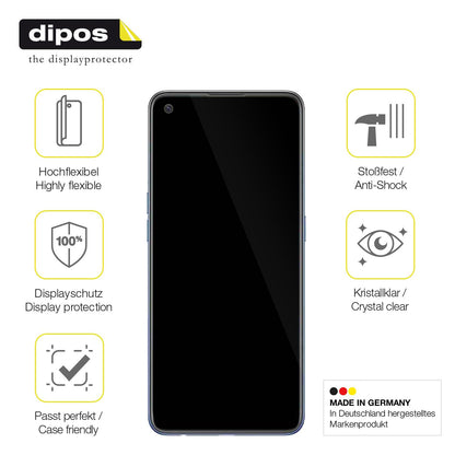 3x 3D Full Cover Schutzfolie für Oppo F19 (7)