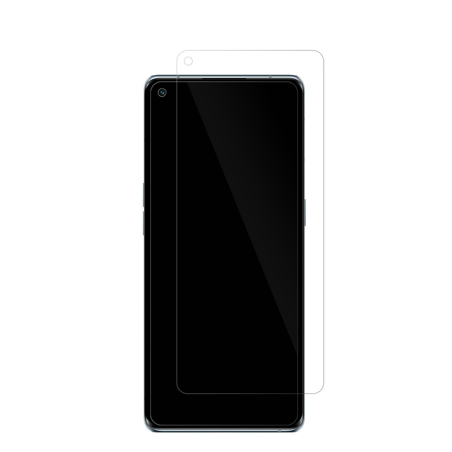 6x Schutzfolie klar für Oppo Reno6 Pro 5G Display- (2)