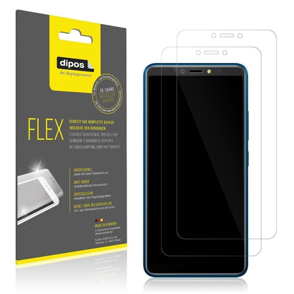 2x 3D Full Cover Schutzfolie für BQ 6030G Practic (1)