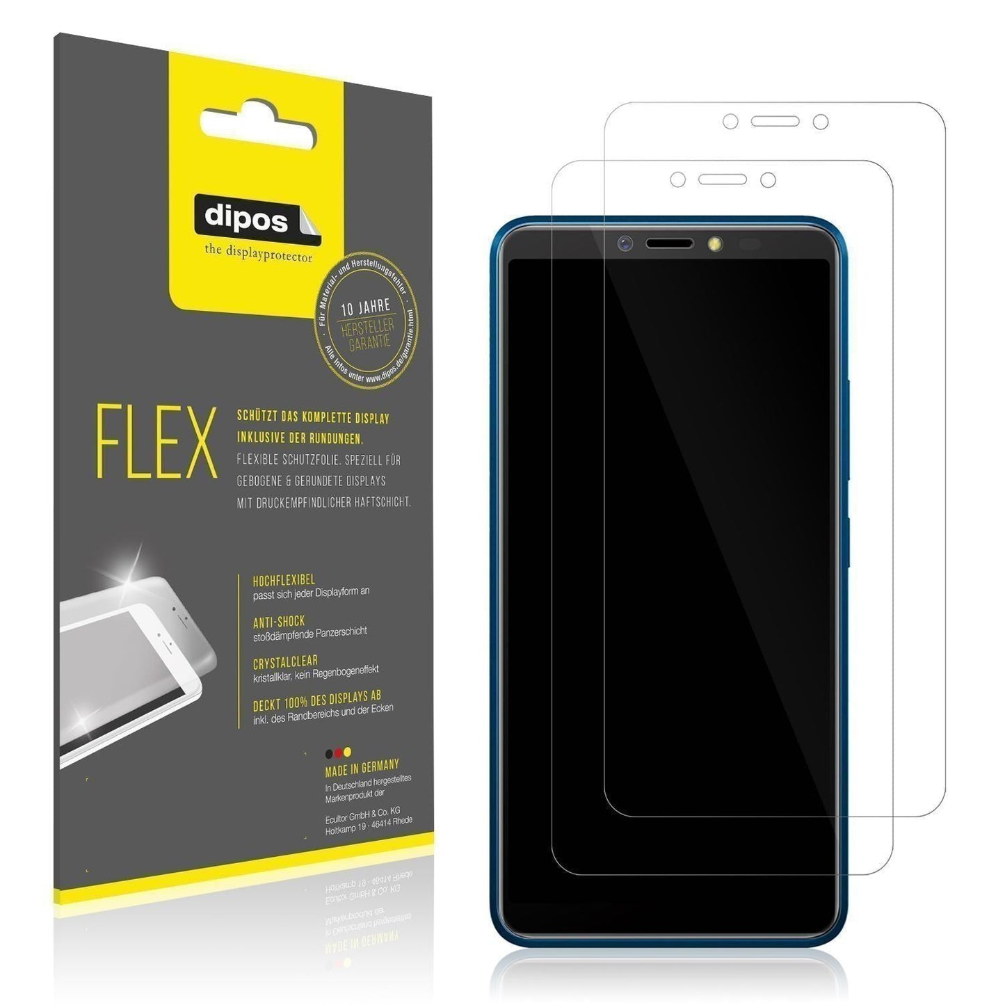 3x 3D Full Cover Schutzfolie für BQ 6030G Practic (1)