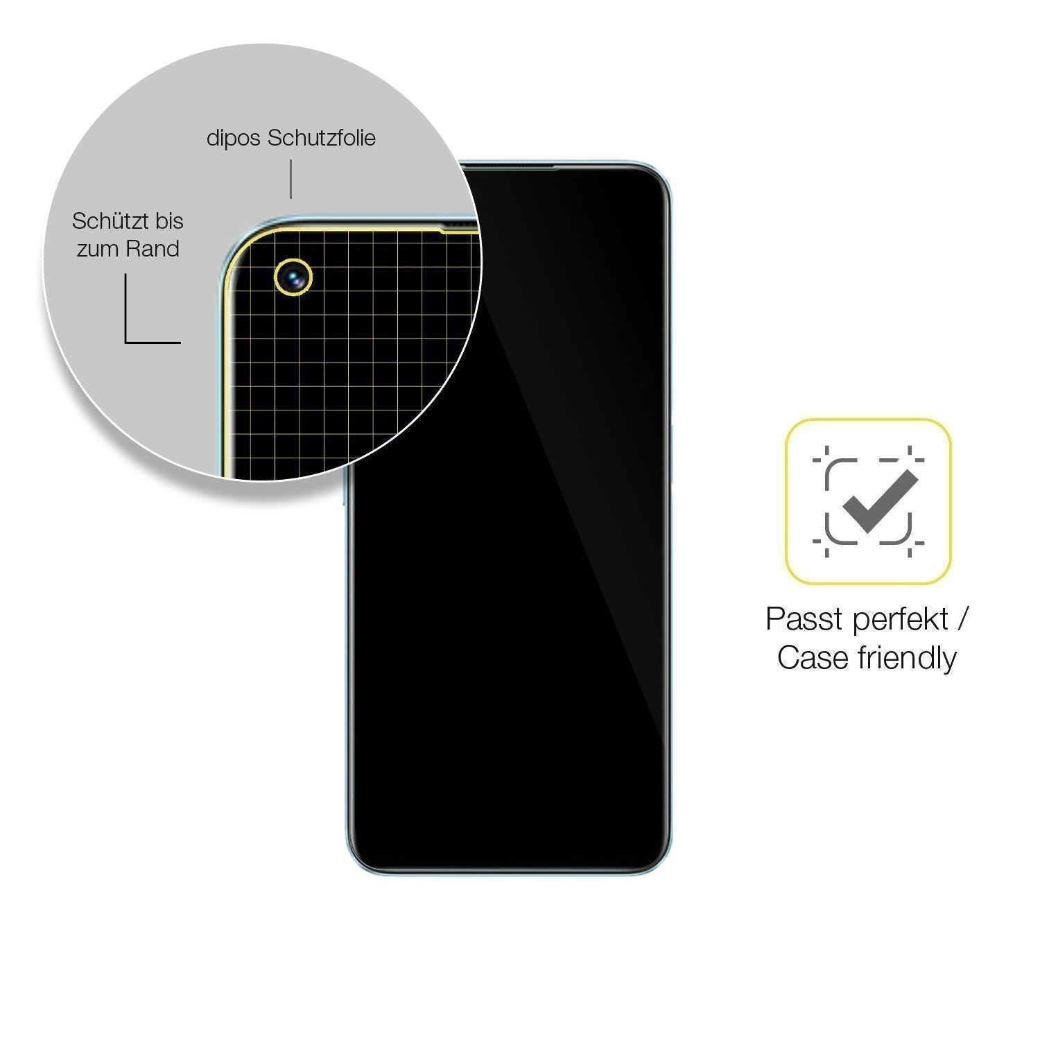 3x 3D Full Cover Schutzfolie für Realme 9 Pro (6)
