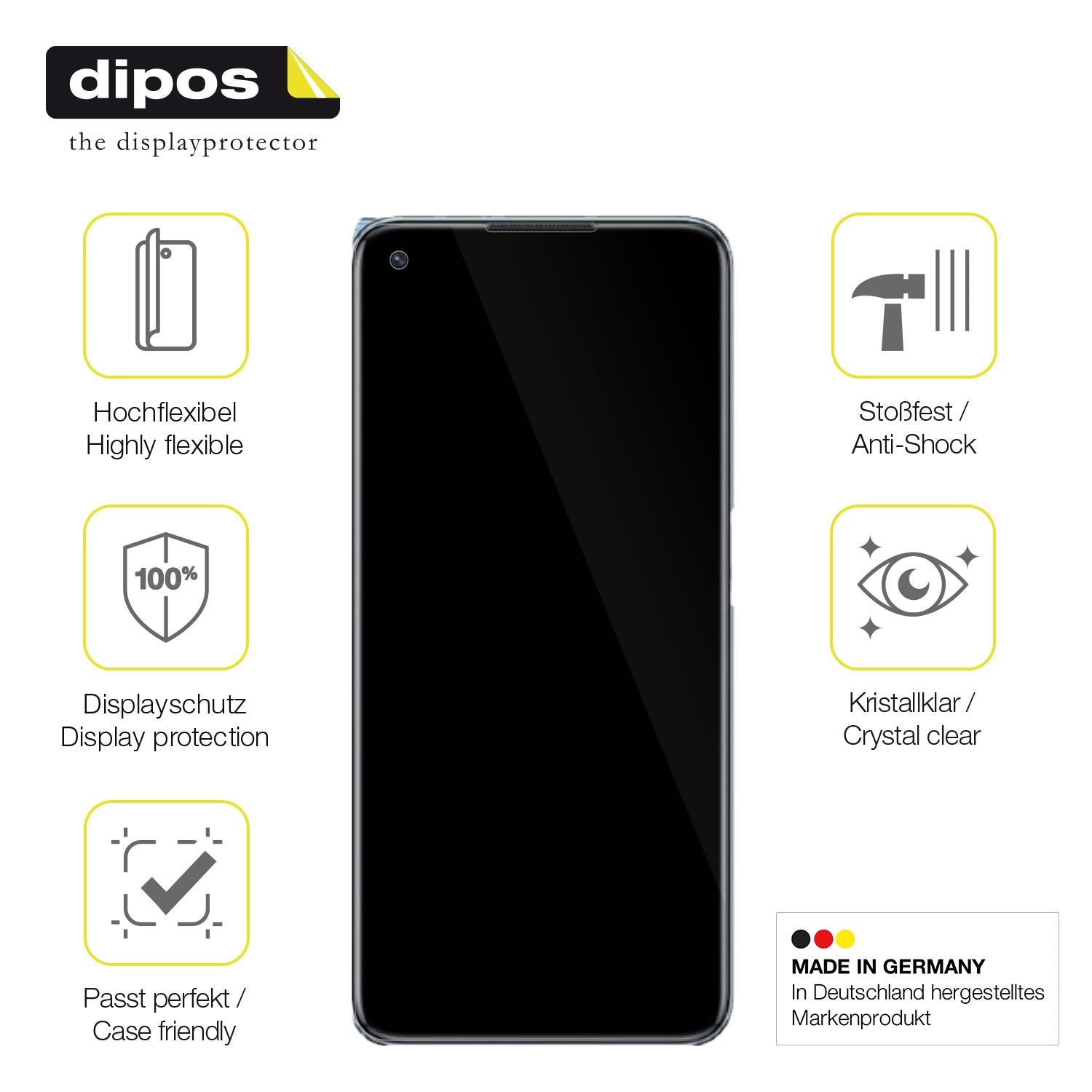 2x 3D Full Cover Schutzfolie für Oppo K10 5G (7)