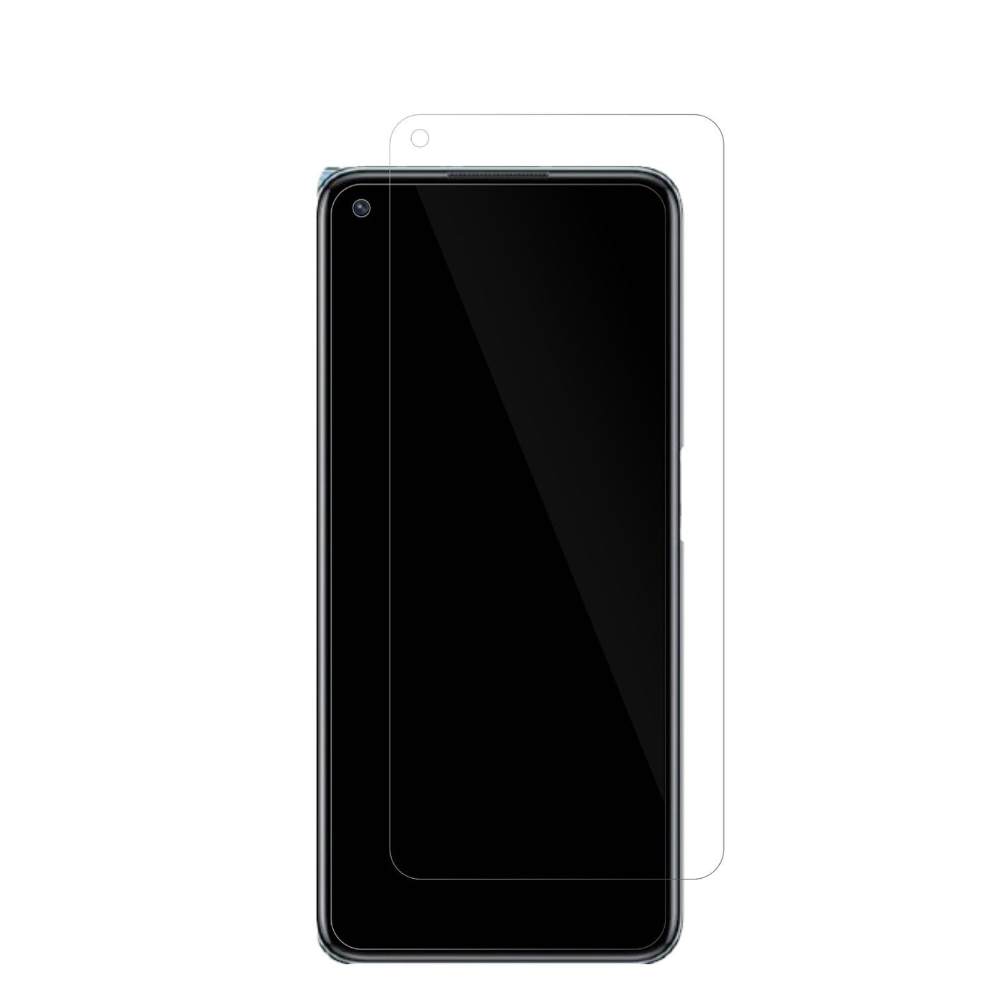 5x Schutzfolie klar für Oppo K10 5G Display-Schutz (2)