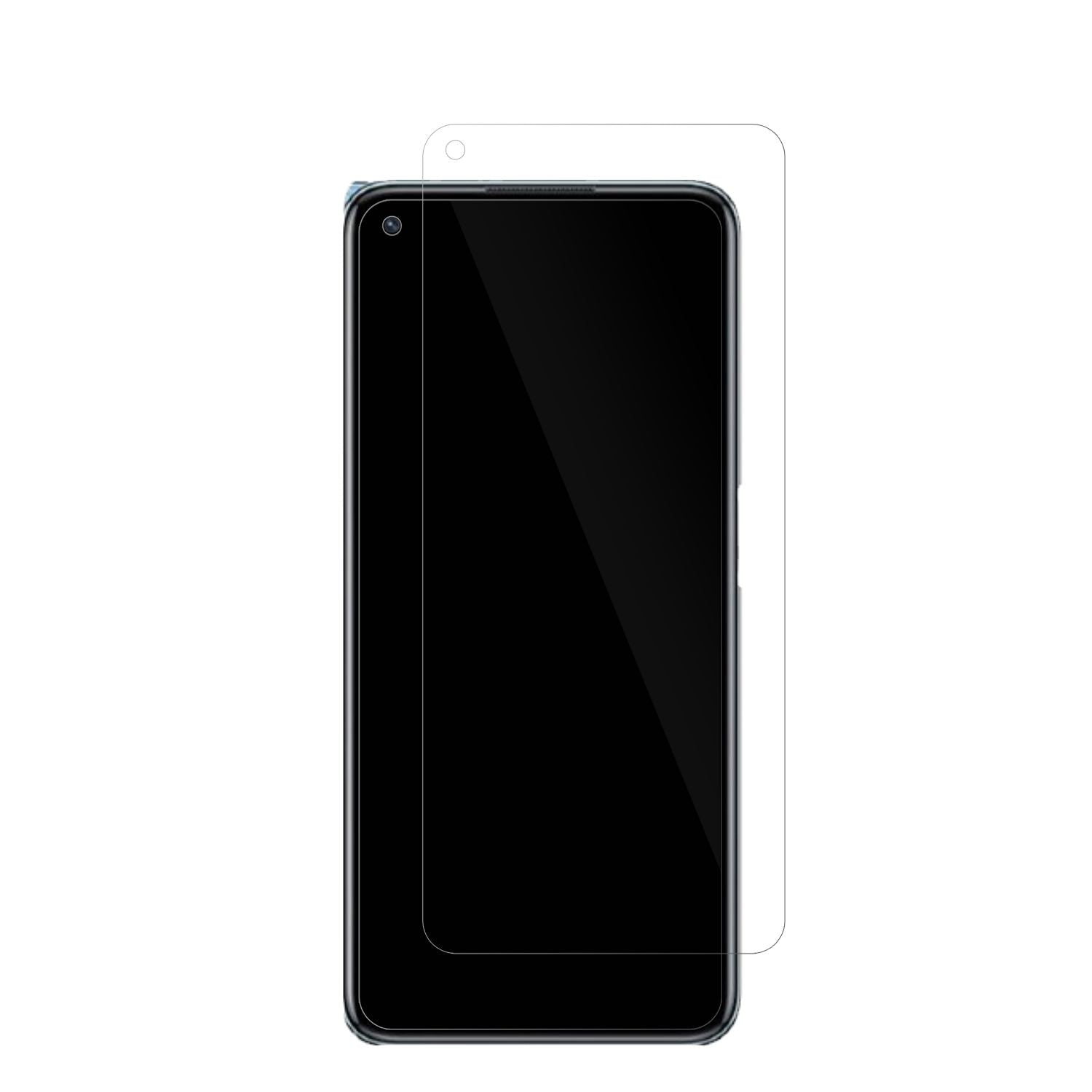 5x Schutzfolie klar für Oppo K10 5G Display-Schutz (2)