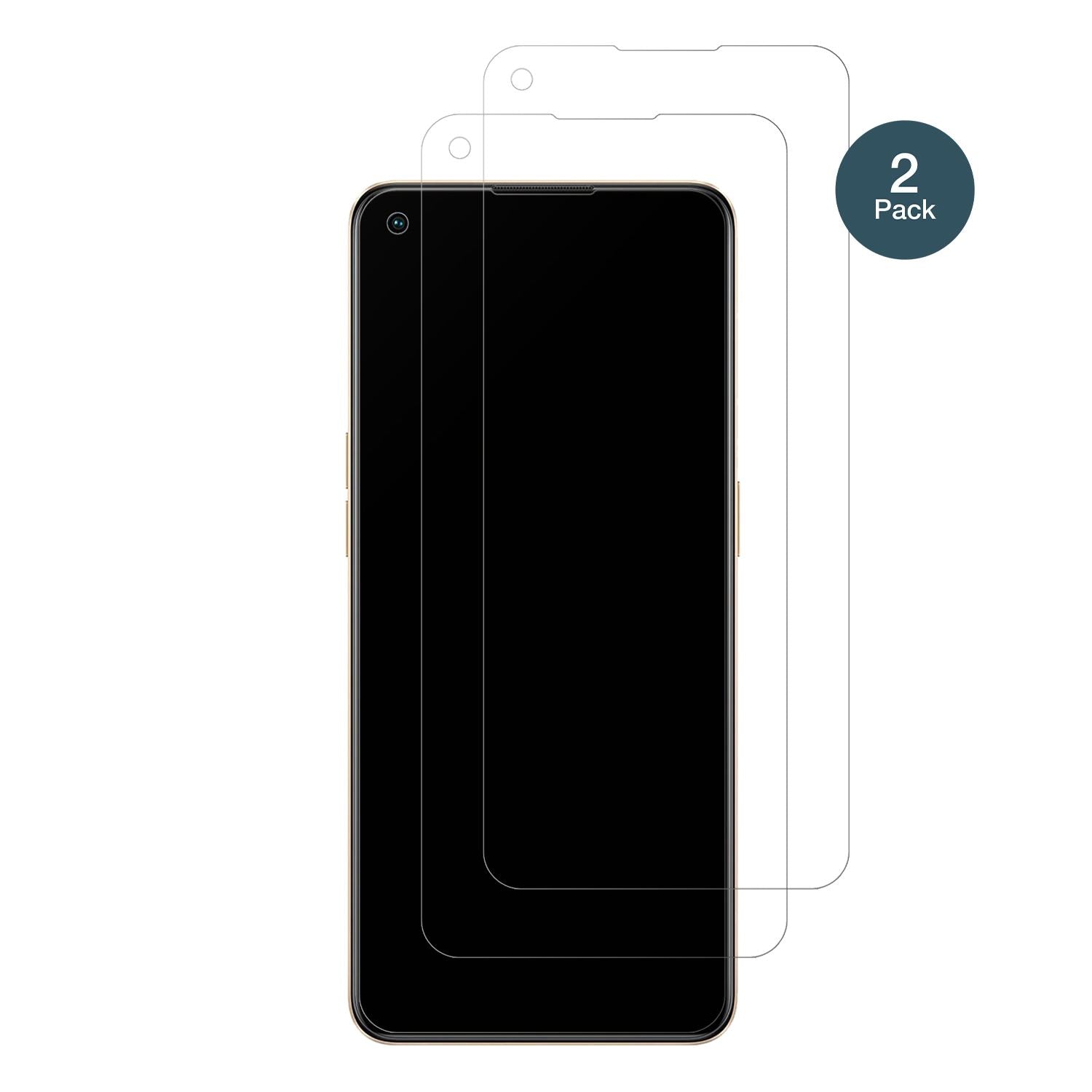 2x 9H Schutzfolie matt für Oppo F21 Pro Panzerfoli (2)