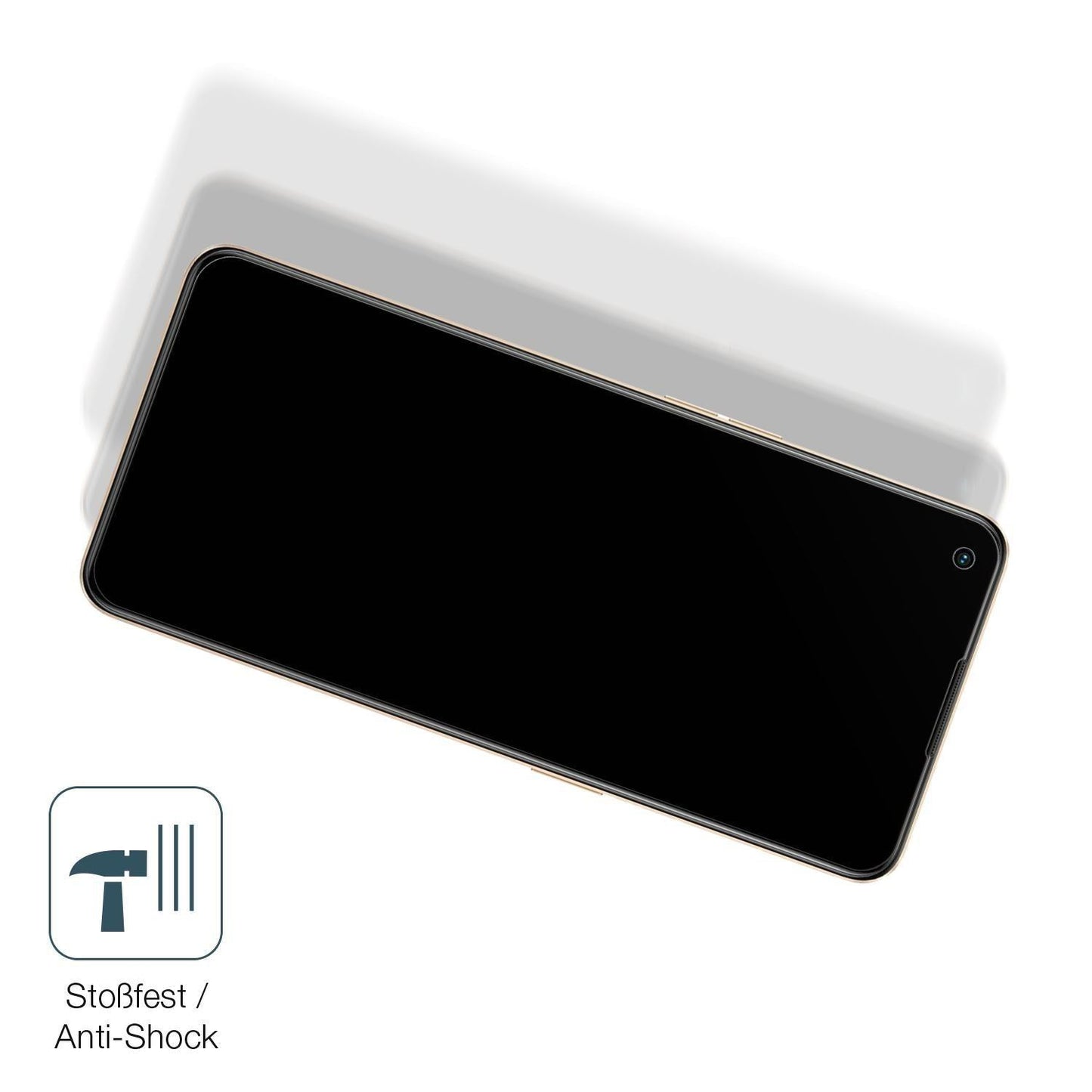 2x 9H Schutzfolie matt für Oppo F21 Pro Panzerfoli (4)
