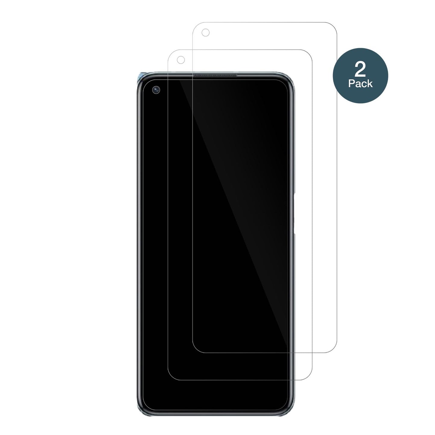 2x 9H Schutzfolie für Oppo K10 5G Panzerfolie (2)