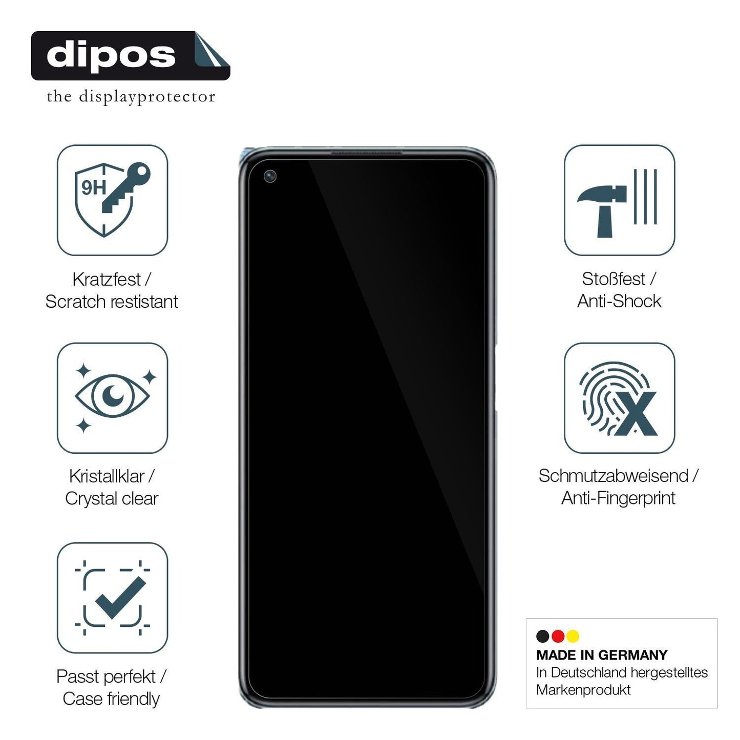 2x 9H Schutzfolie für Oppo K10 5G Panzerfolie (7)