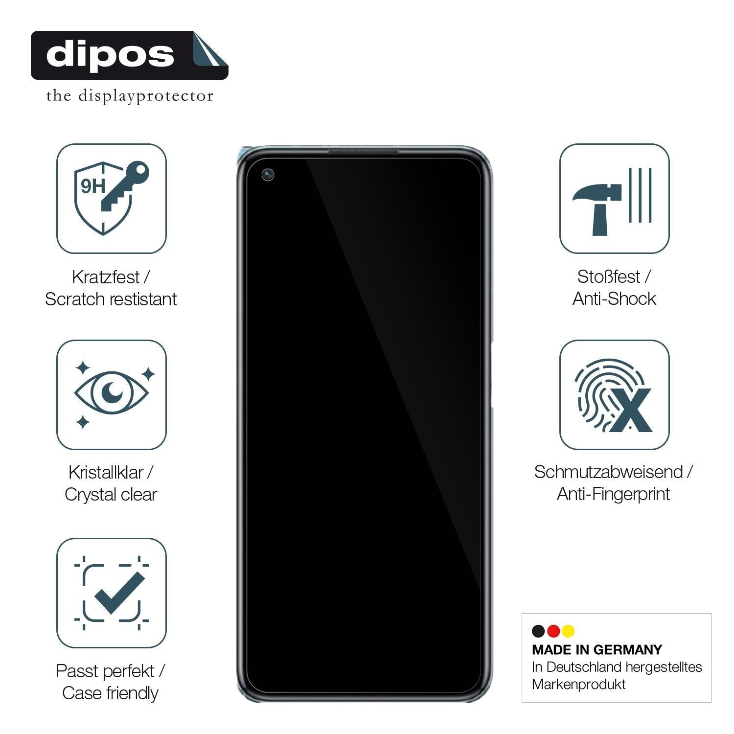 2x 9H Schutzfolie für Oppo K10 5G Panzerfolie (7)