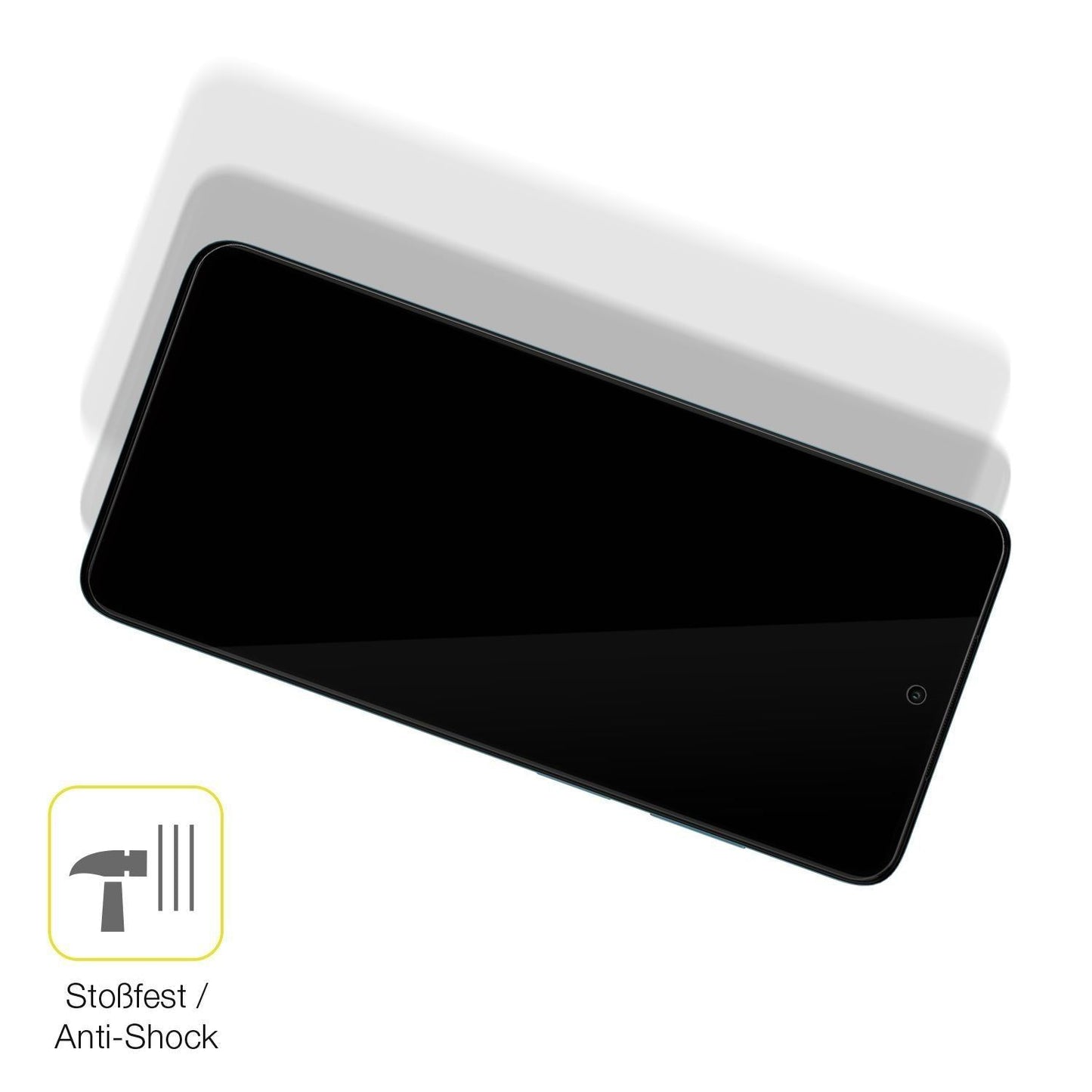 2x 3D Full Cover Schutzfolie für Motorola Moto G52 (4)