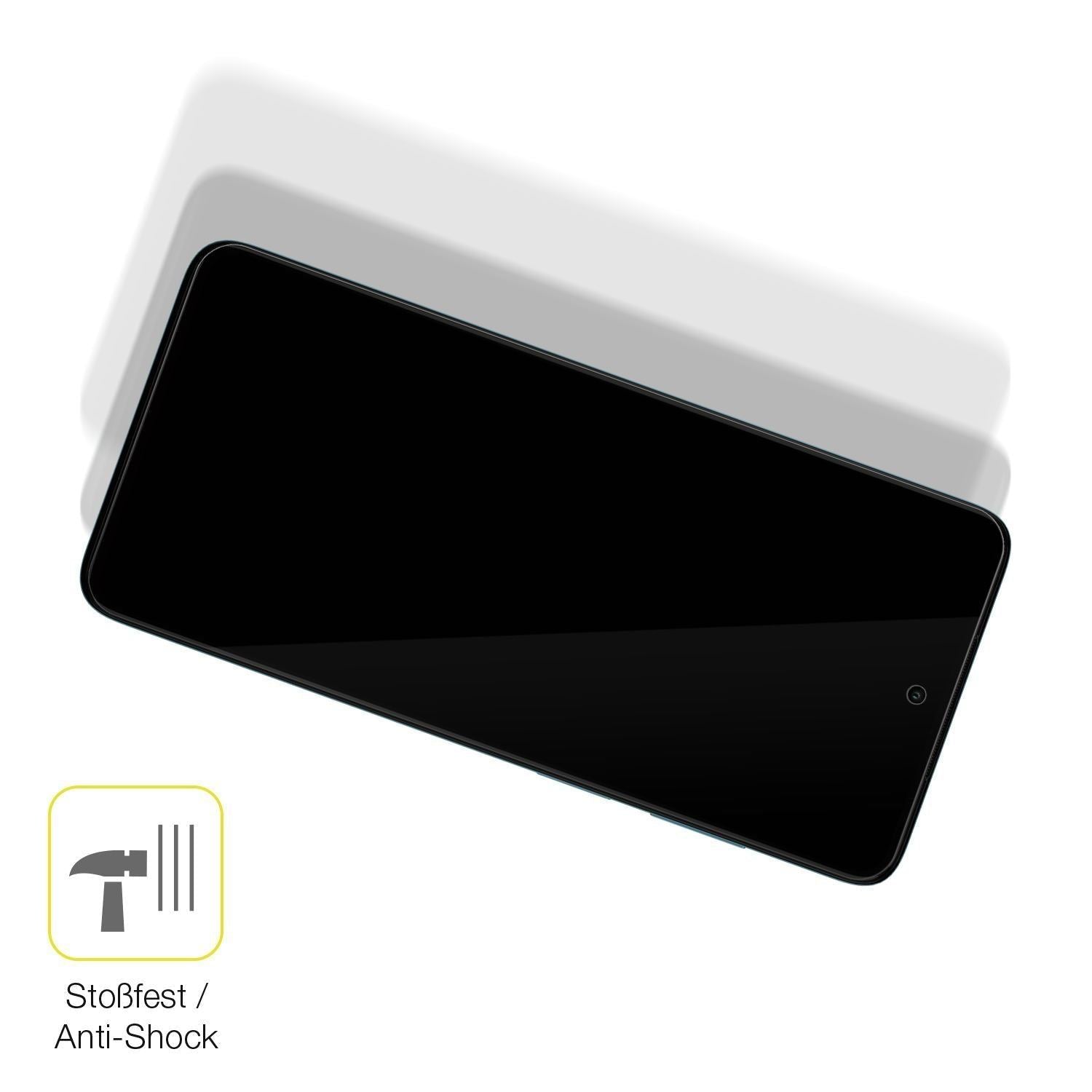 2x 3D Full Cover Schutzfolie für Motorola Moto G52 (4)