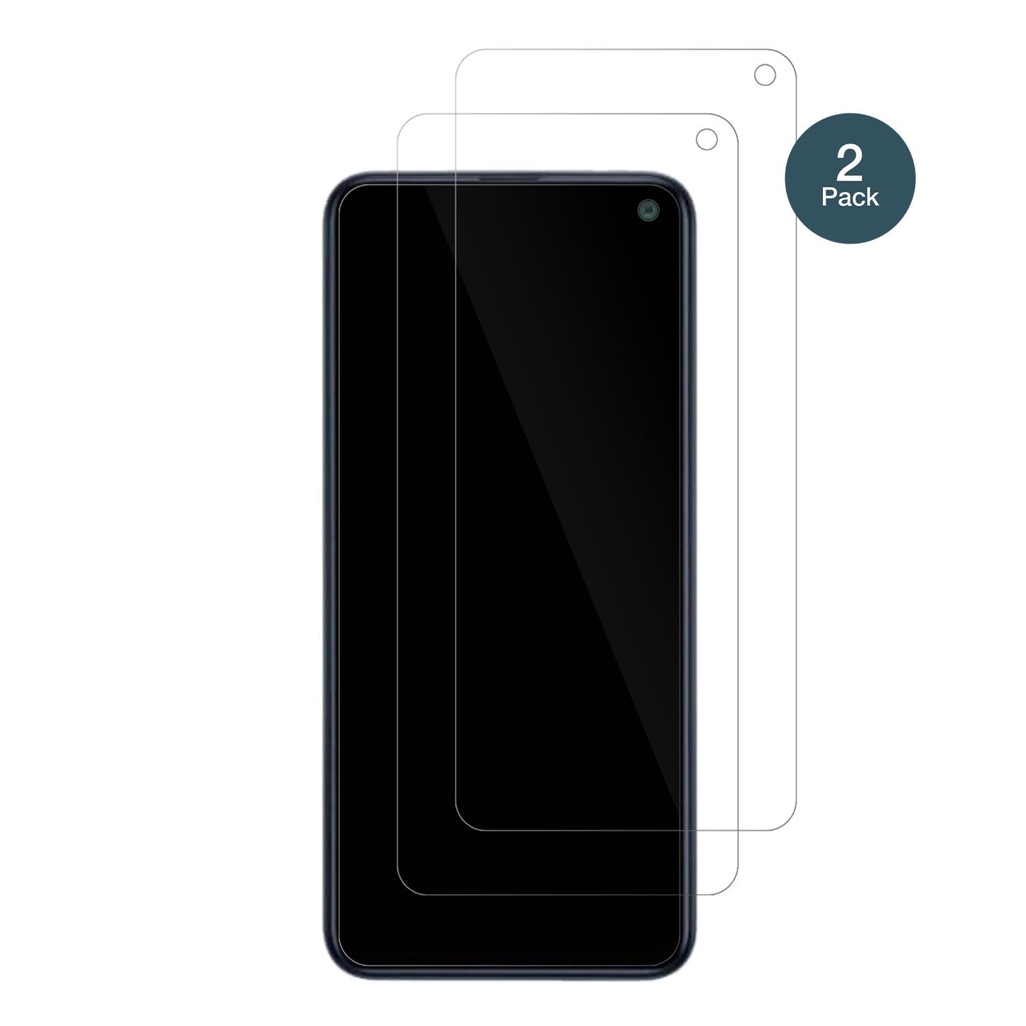 2x 9H Schutzfolie für Samsung Galaxy F52 Panzerfol (2)