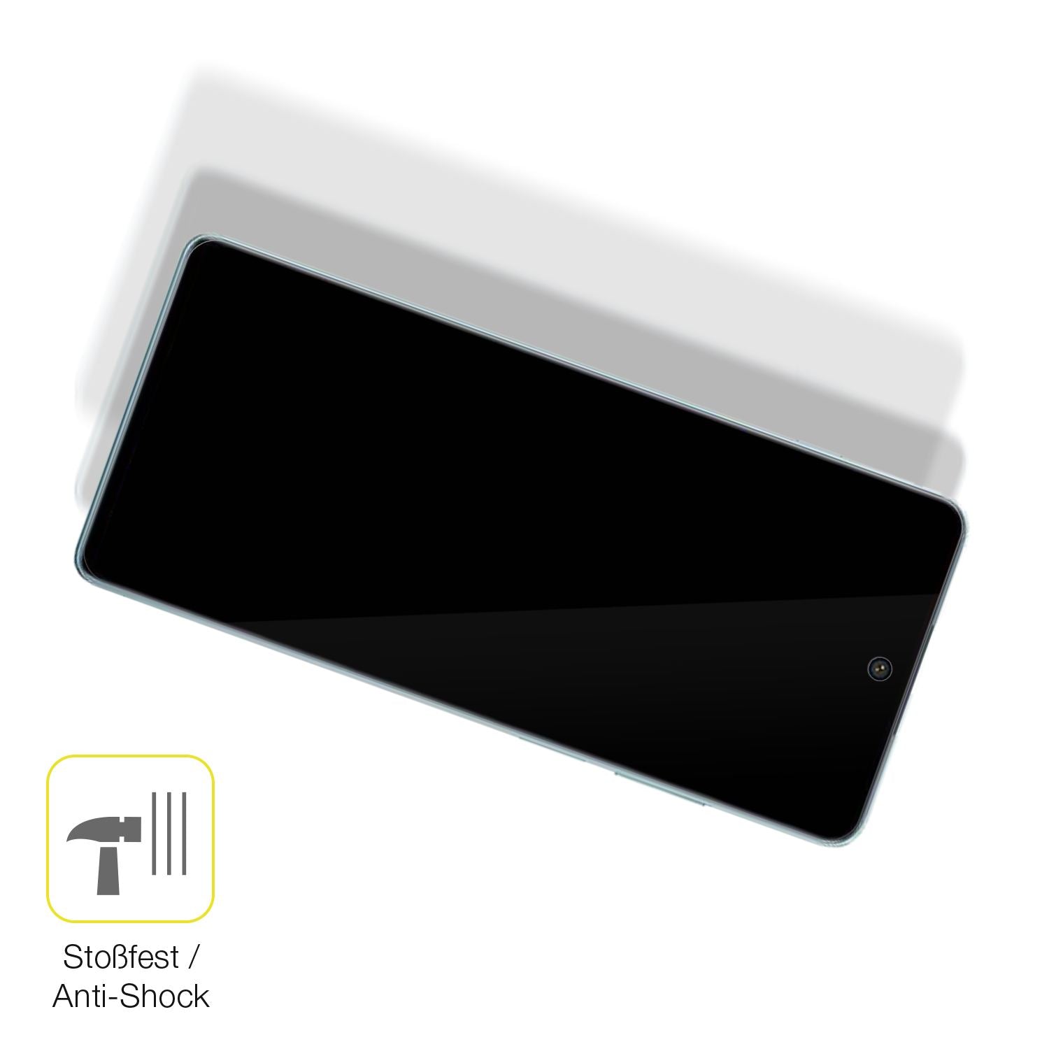 2x 3D Full Cover Schutzfolie für Motorola Moto Edg (4)