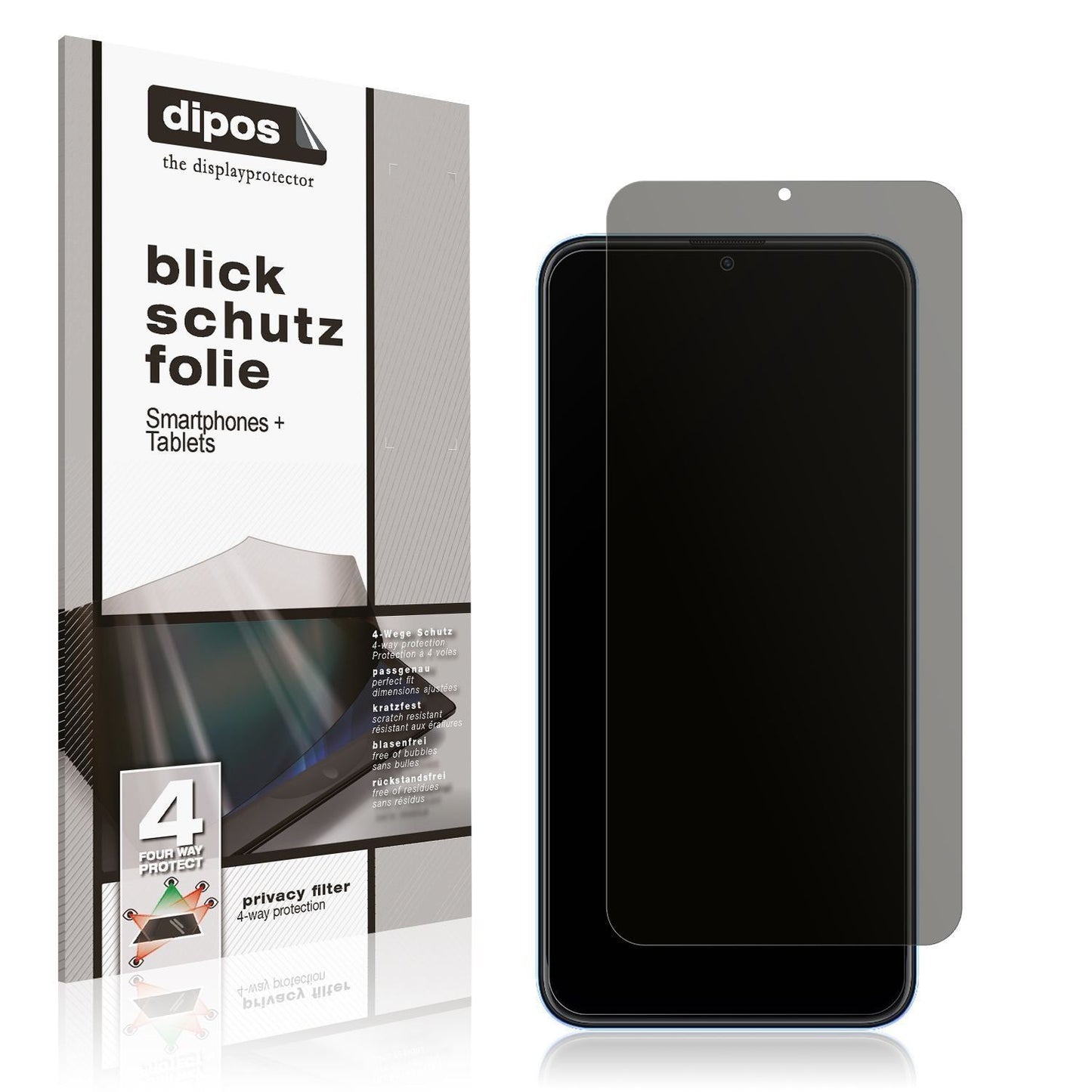 Blickschutzfolie für Coolpad Cool 12A matt Schutzf (1)