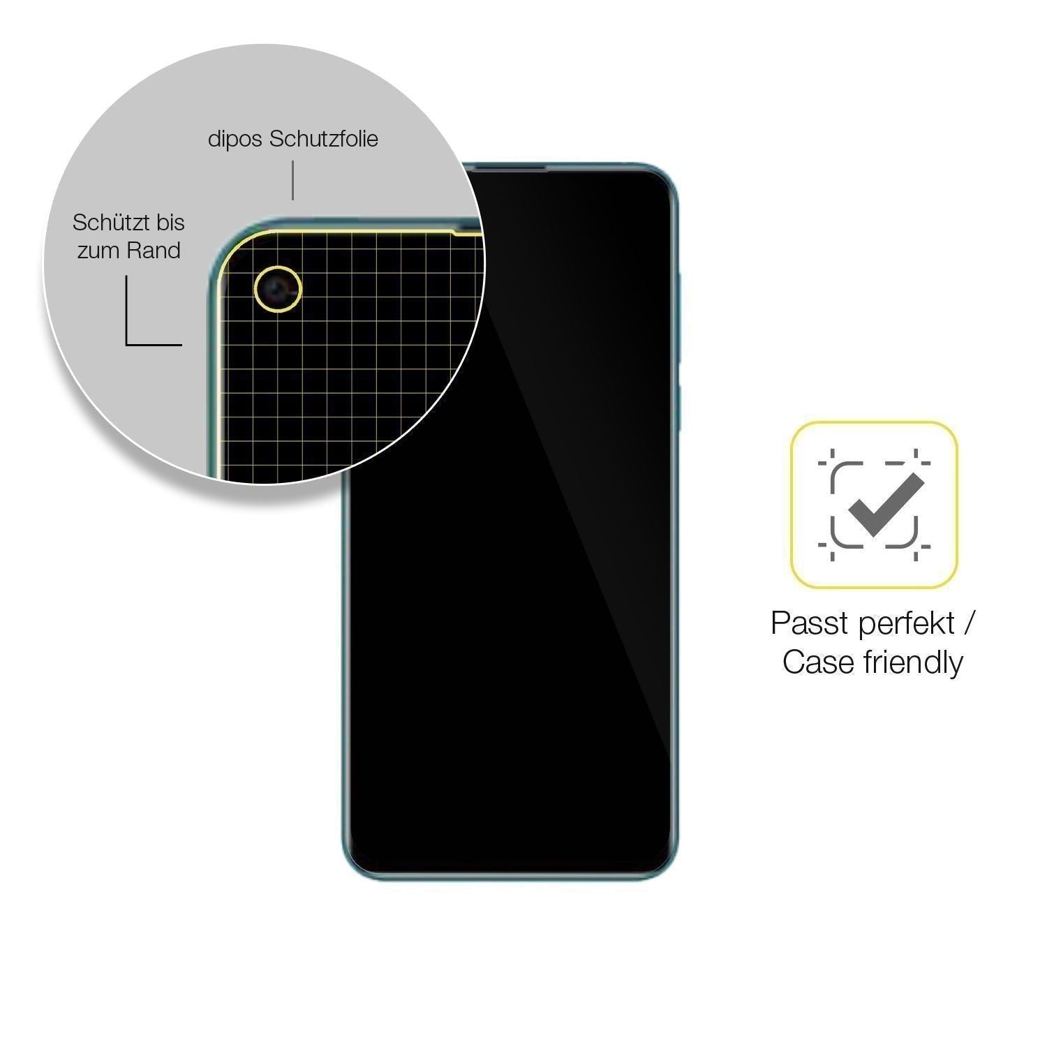3x 3D Full Cover Schutzfolie für Coolpad Cool S (6)