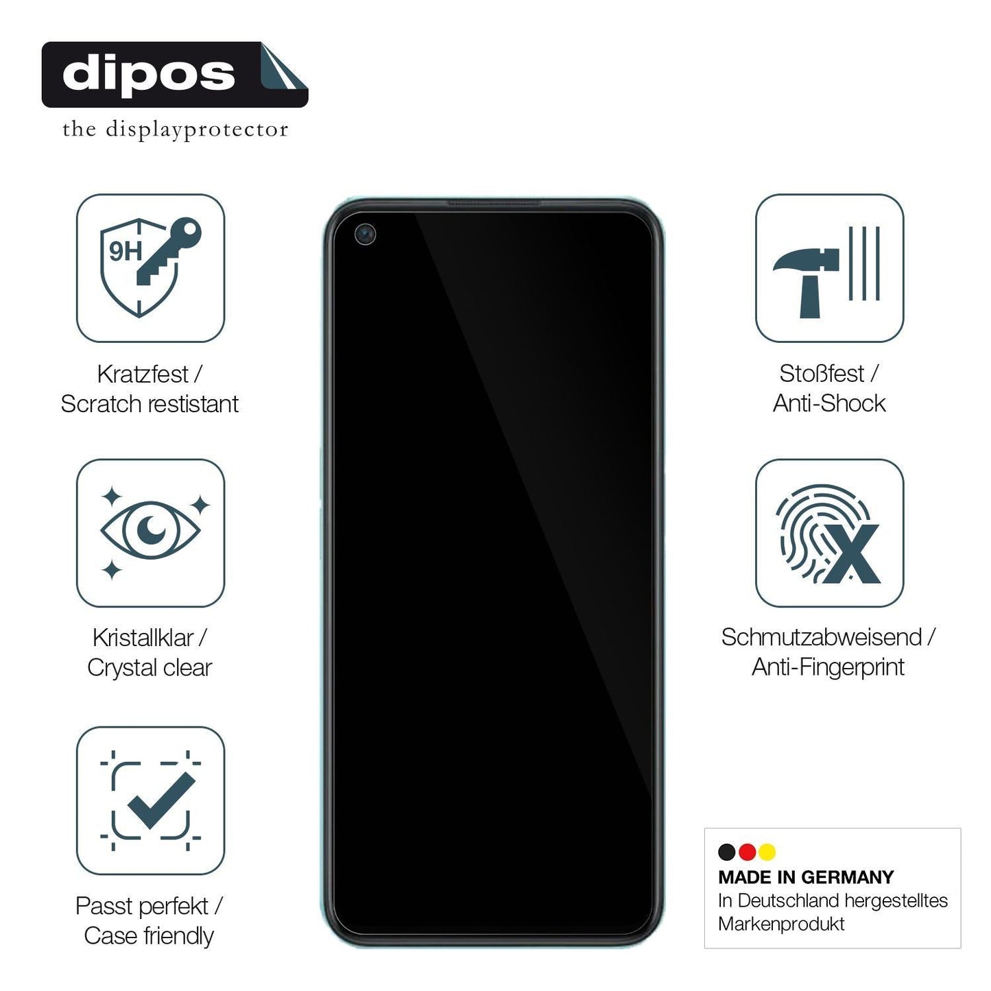 1x 9H Schutzfolie für OnePlus Nord CE 2 Lite Panze (7)