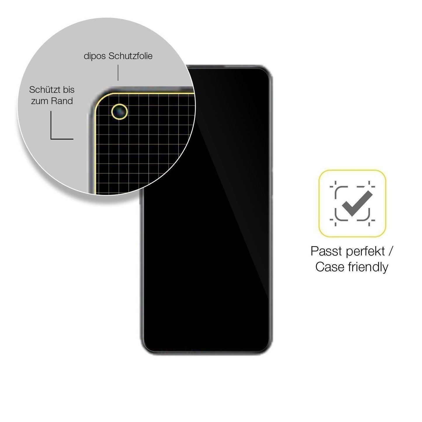 3x 3D Full Cover Schutzfolie für Realme Q5 (6)