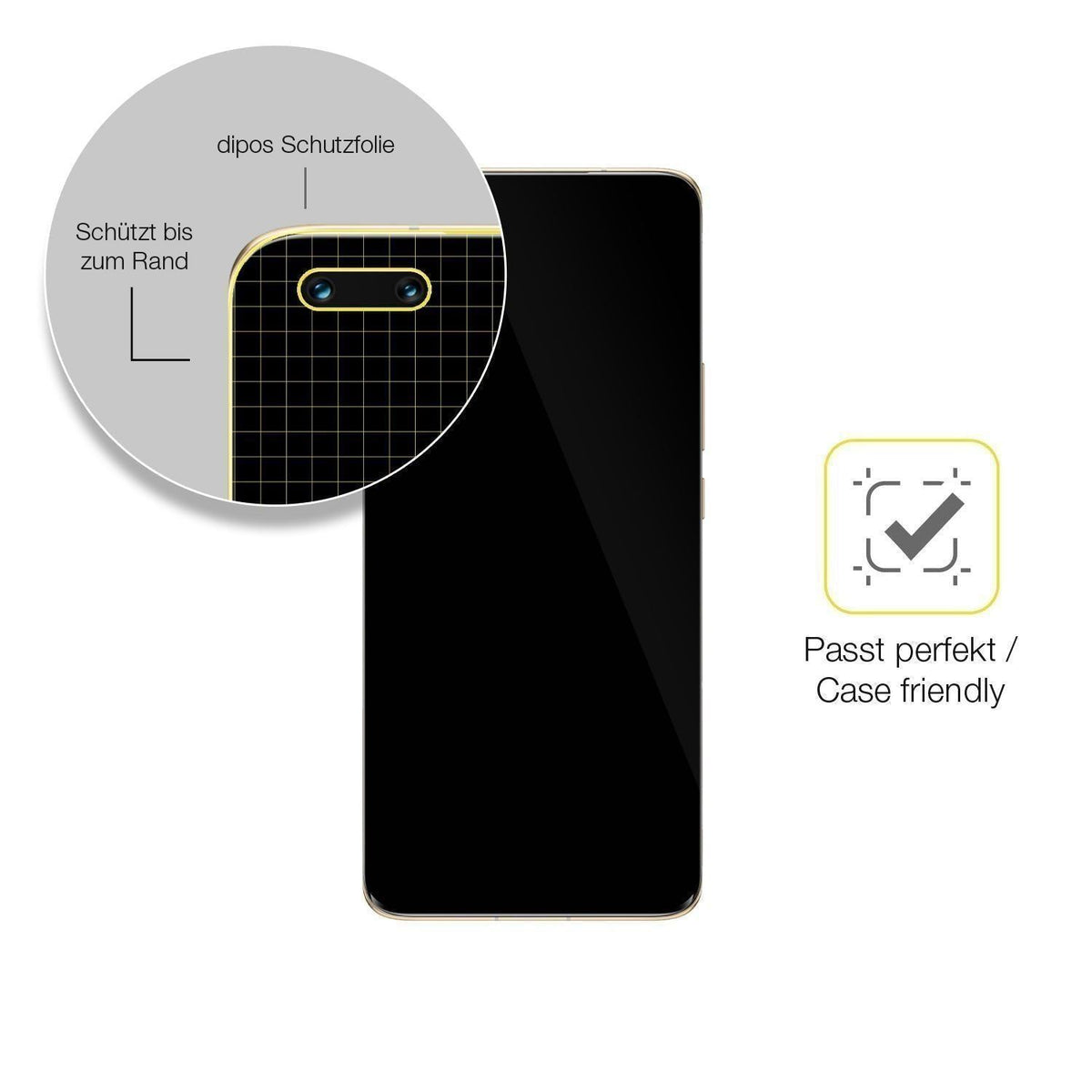 2x 3D Full Cover Schutzfolie für Honor Magic4 Pro (6)