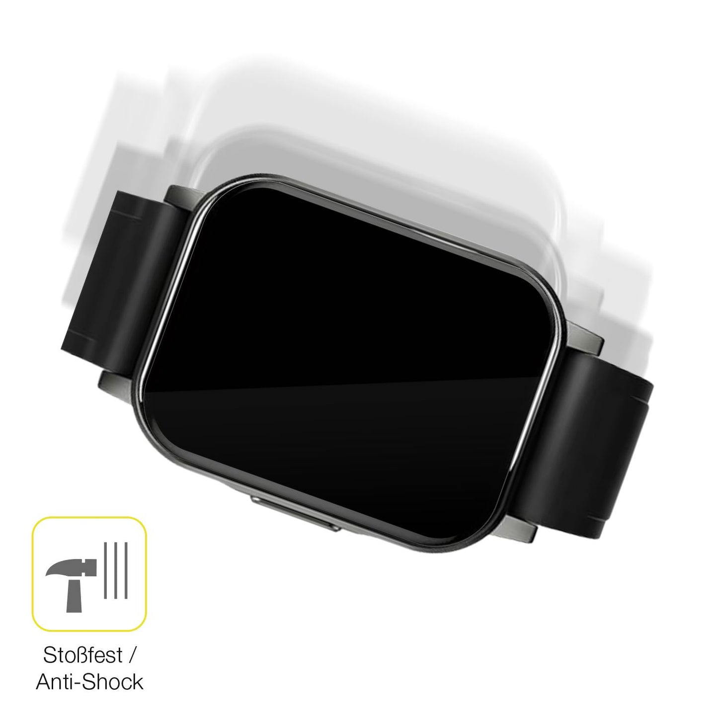 2x 3D Full Cover Schutzfolie für Haylou LS02 watch (4)