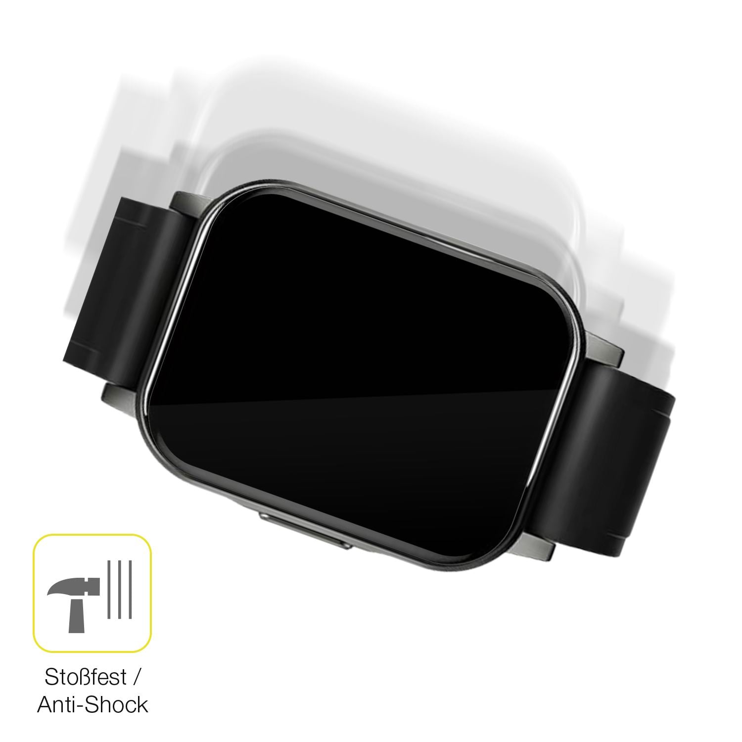 2x 3D Full Cover Schutzfolie für Haylou LS02 watch (4)