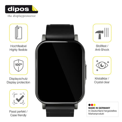 2x 3D Full Cover Schutzfolie für Haylou LS02 watch (7)