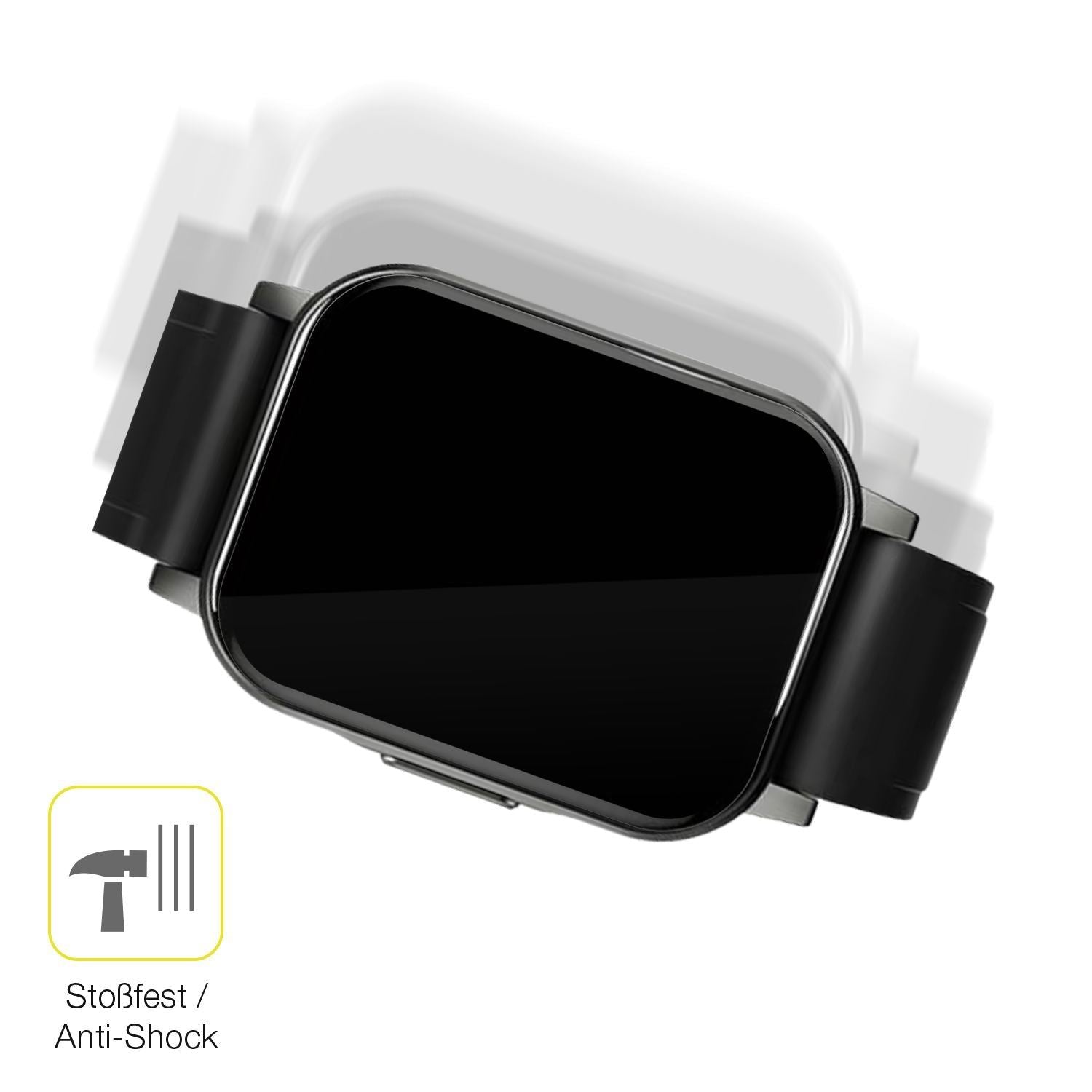 3x 3D Full Cover Schutzfolie für Haylou LS02 watch (4)