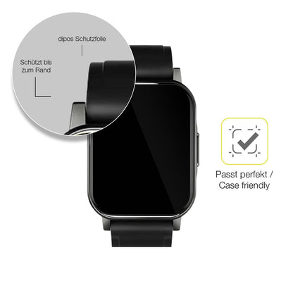 3x 3D Full Cover Schutzfolie für Haylou LS02 watch (6)