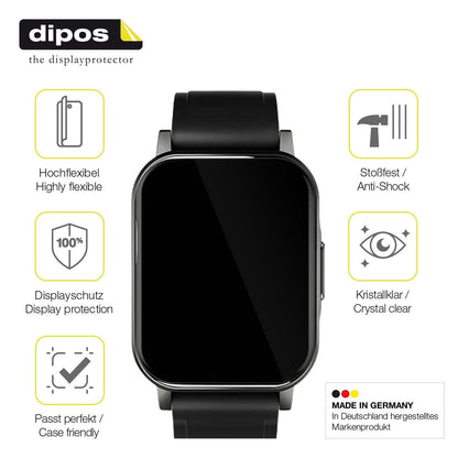 3x 3D Full Cover Schutzfolie für Haylou LS02 watch (7)