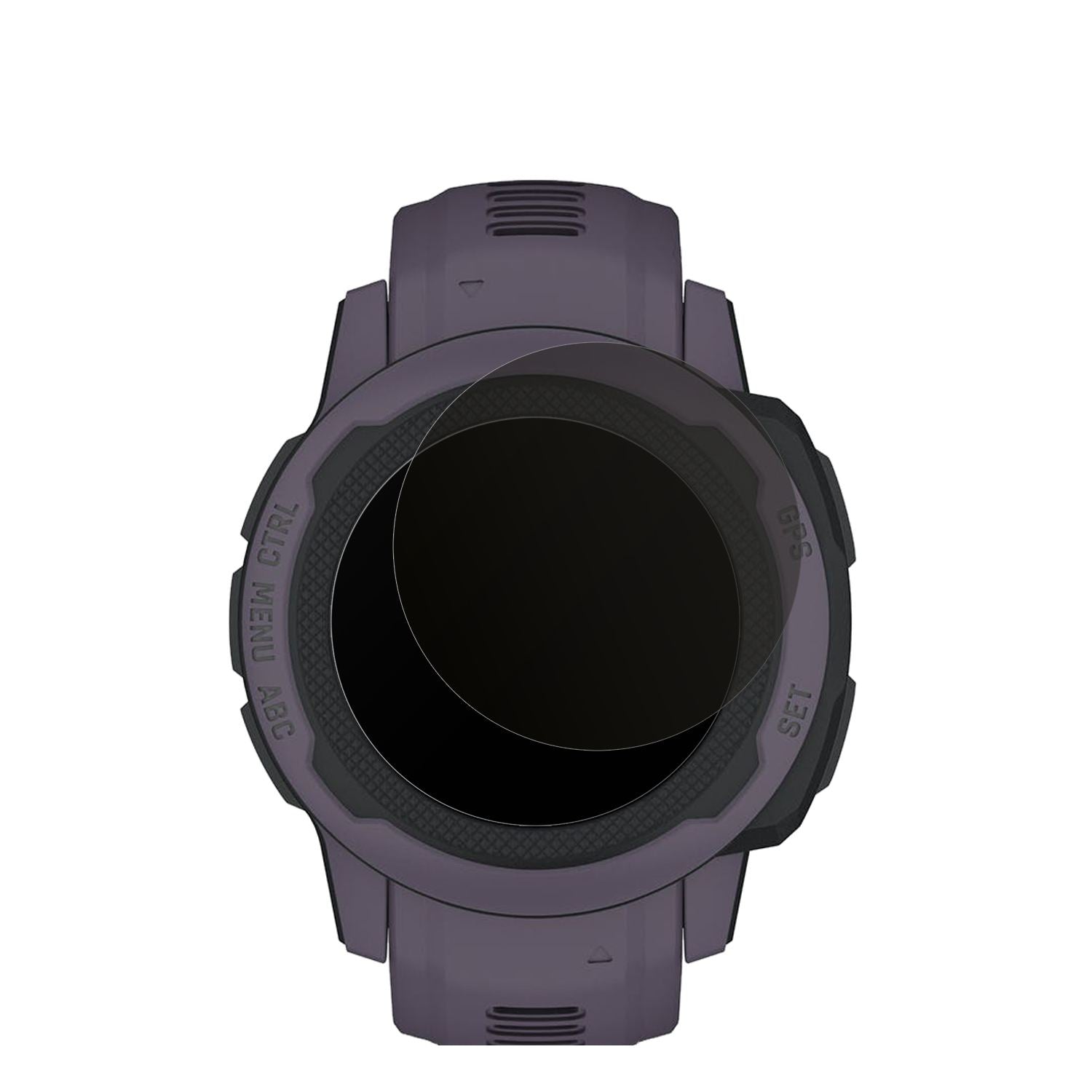 Blickschutzfolie für Garmin Instinct 2S (45mm) mat (2)