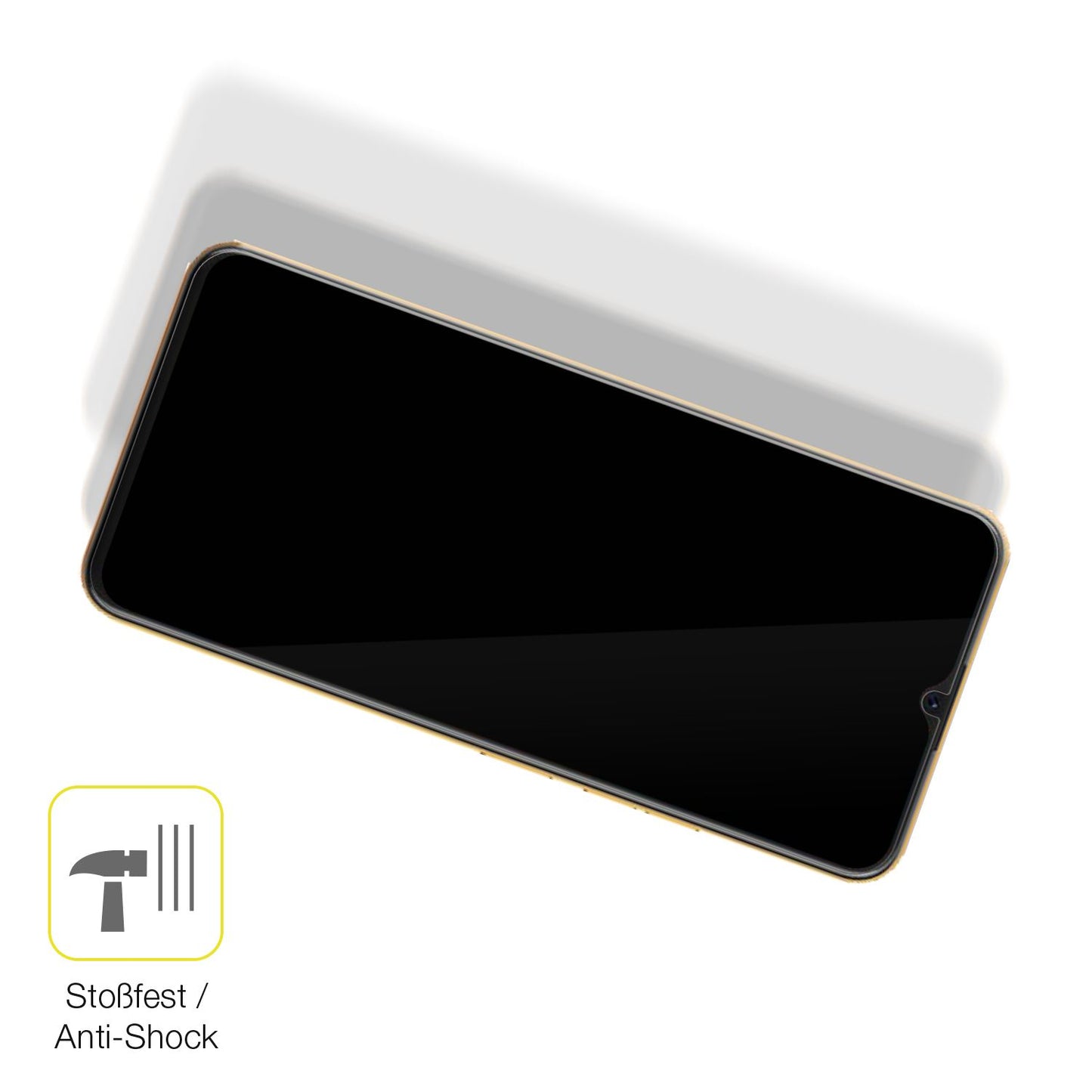 3x 3D Full Cover Schutzfolie für Coolpad Cool 20 P (4)