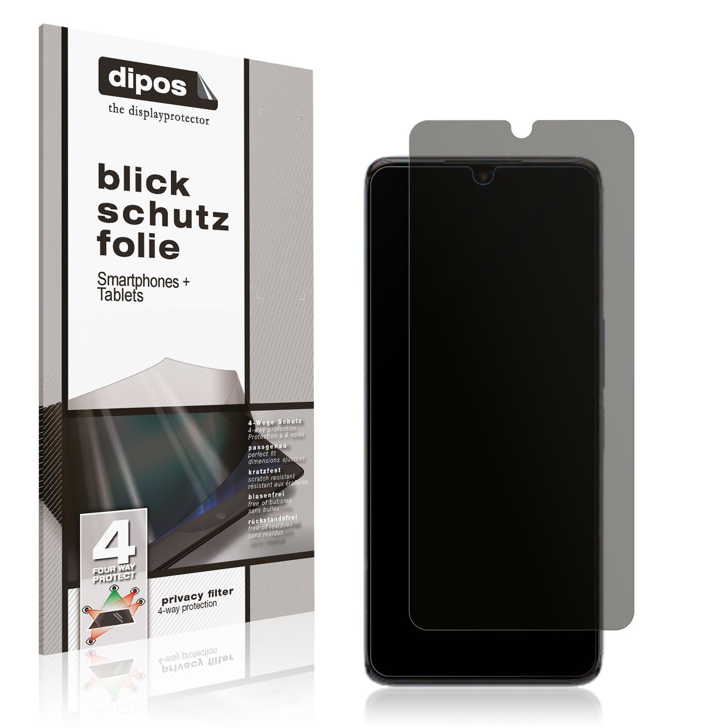 Blickschutzfolie für TCL 30 5G matt Schutzfolie Pr (1)