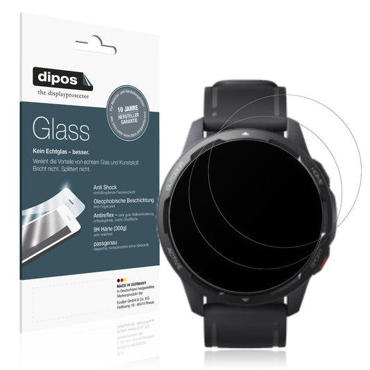 1x 9H Schutzfolie matt für Xiaomi Watch S1 Active  (1)
