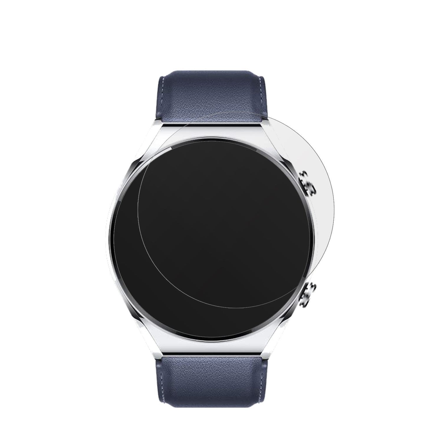 5x Schutzfolie matt für Xiaomi Watch S1 Display-Sc (2)