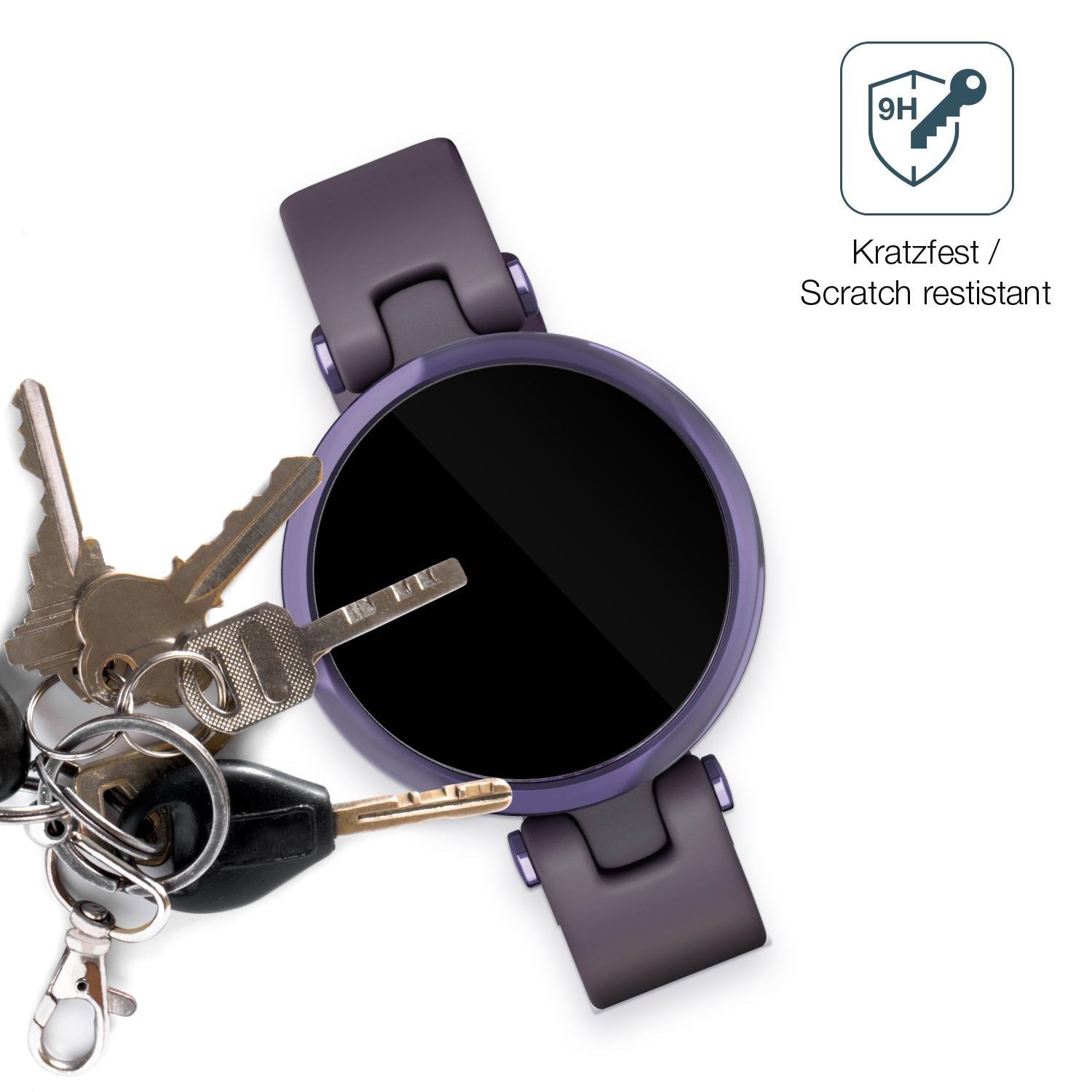 1x 9H Schutzfolie für Garmin Lily Sport Smartwatch (3)