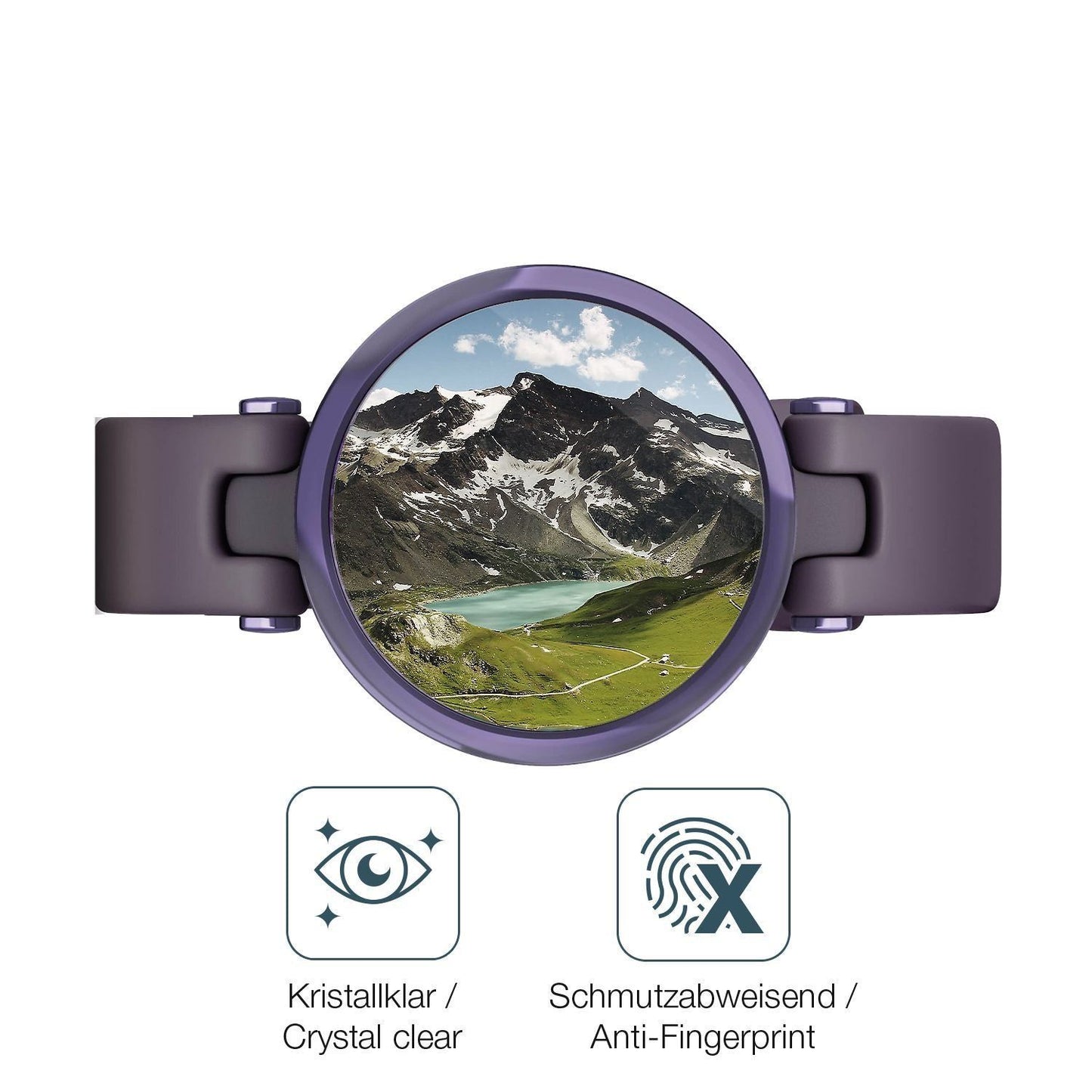 1x 9H Schutzfolie für Garmin Lily Sport Smartwatch (5)