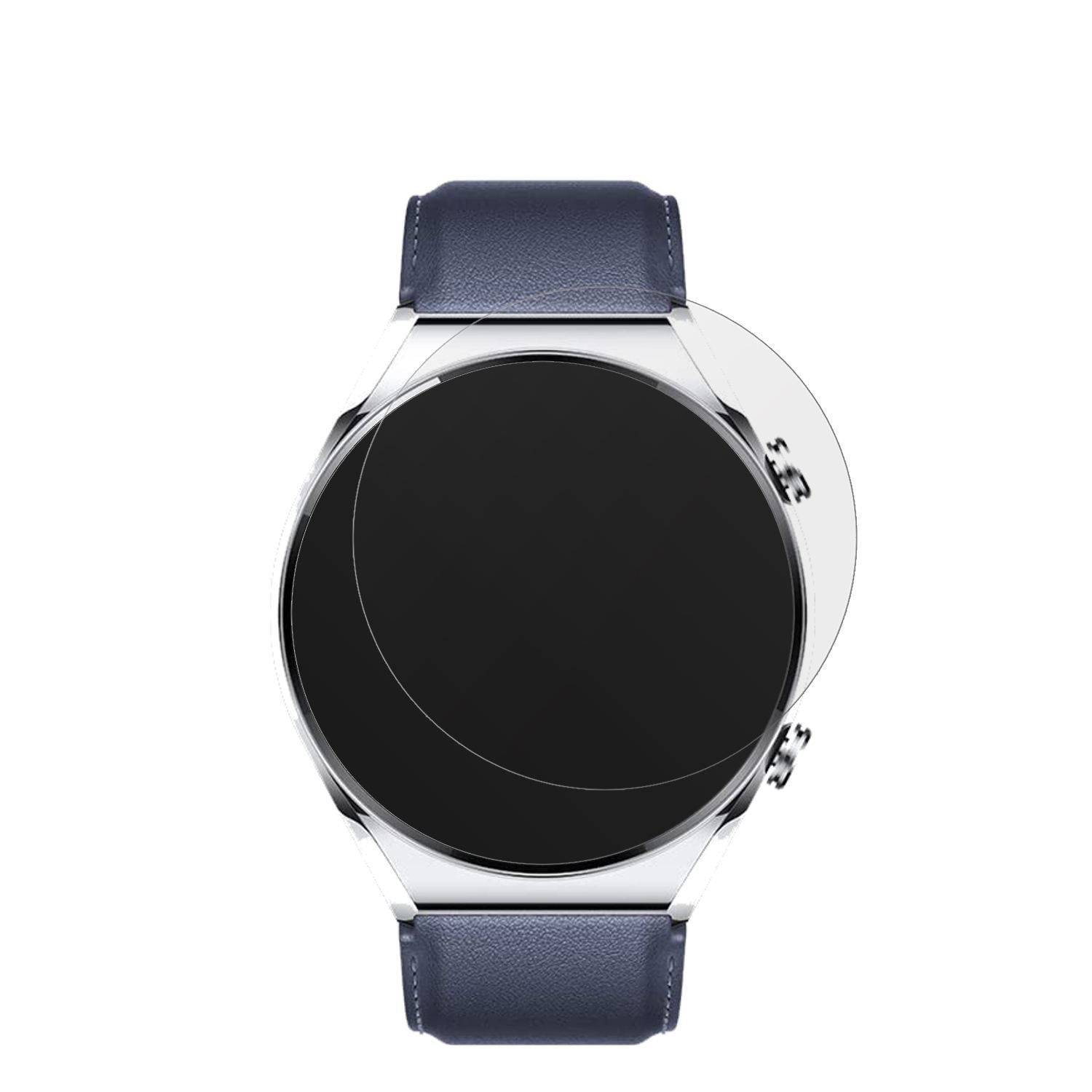 6x Schutzfolie matt für Xiaomi Watch S1 Display-Sc (2)