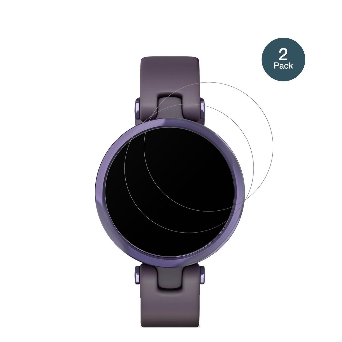 2x 9H Schutzfolie matt für Garmin Lily Sport Smart (2)